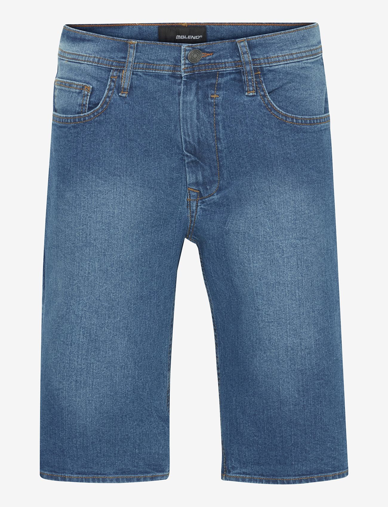 Blend - Denim shorts - denim middle blue - 1