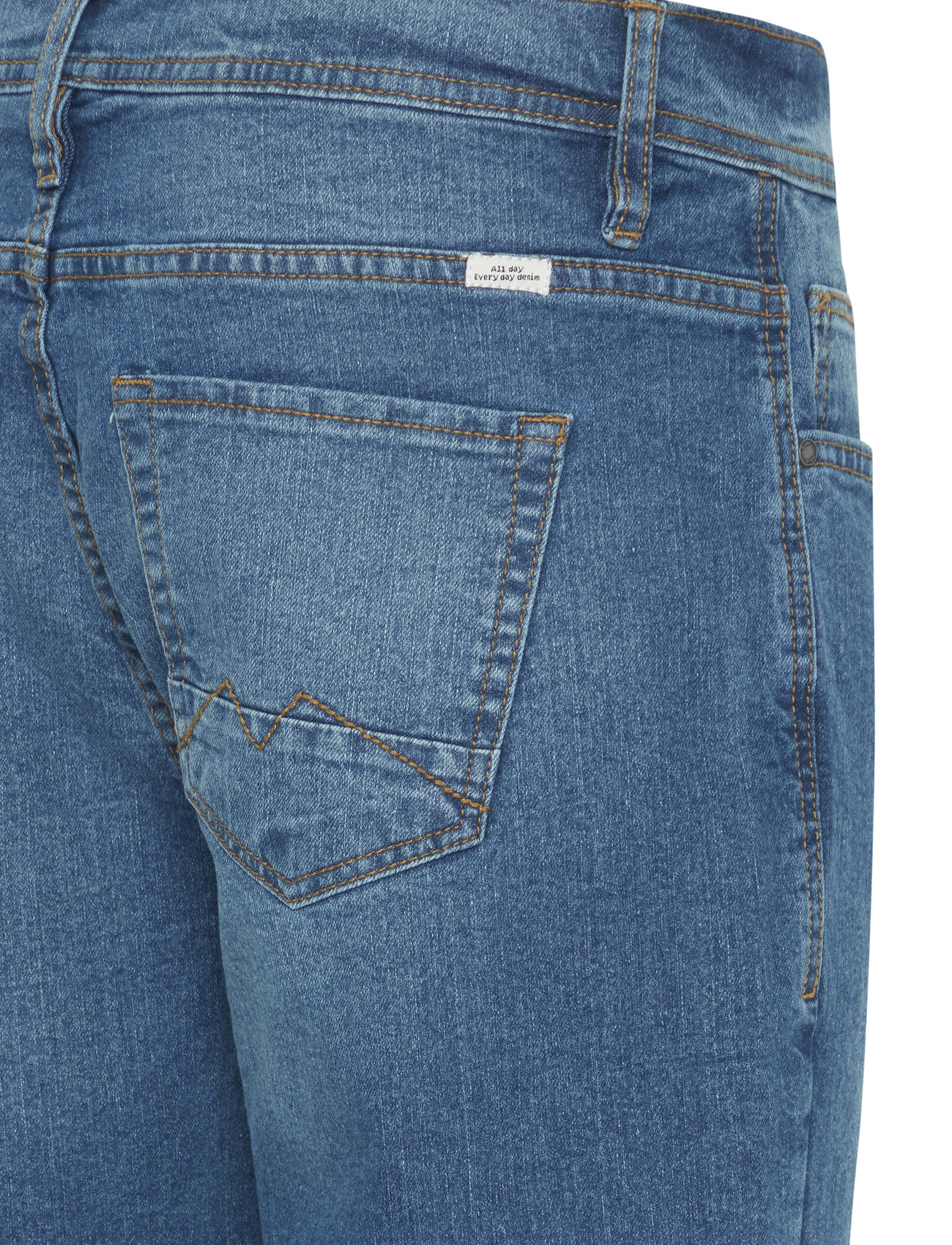 Blend - Denim shorts - denim middle blue - 4