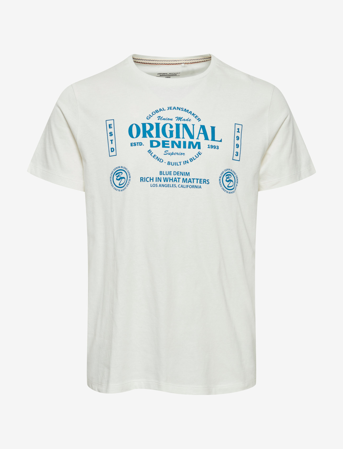 Blend - Tee - snow white - 0