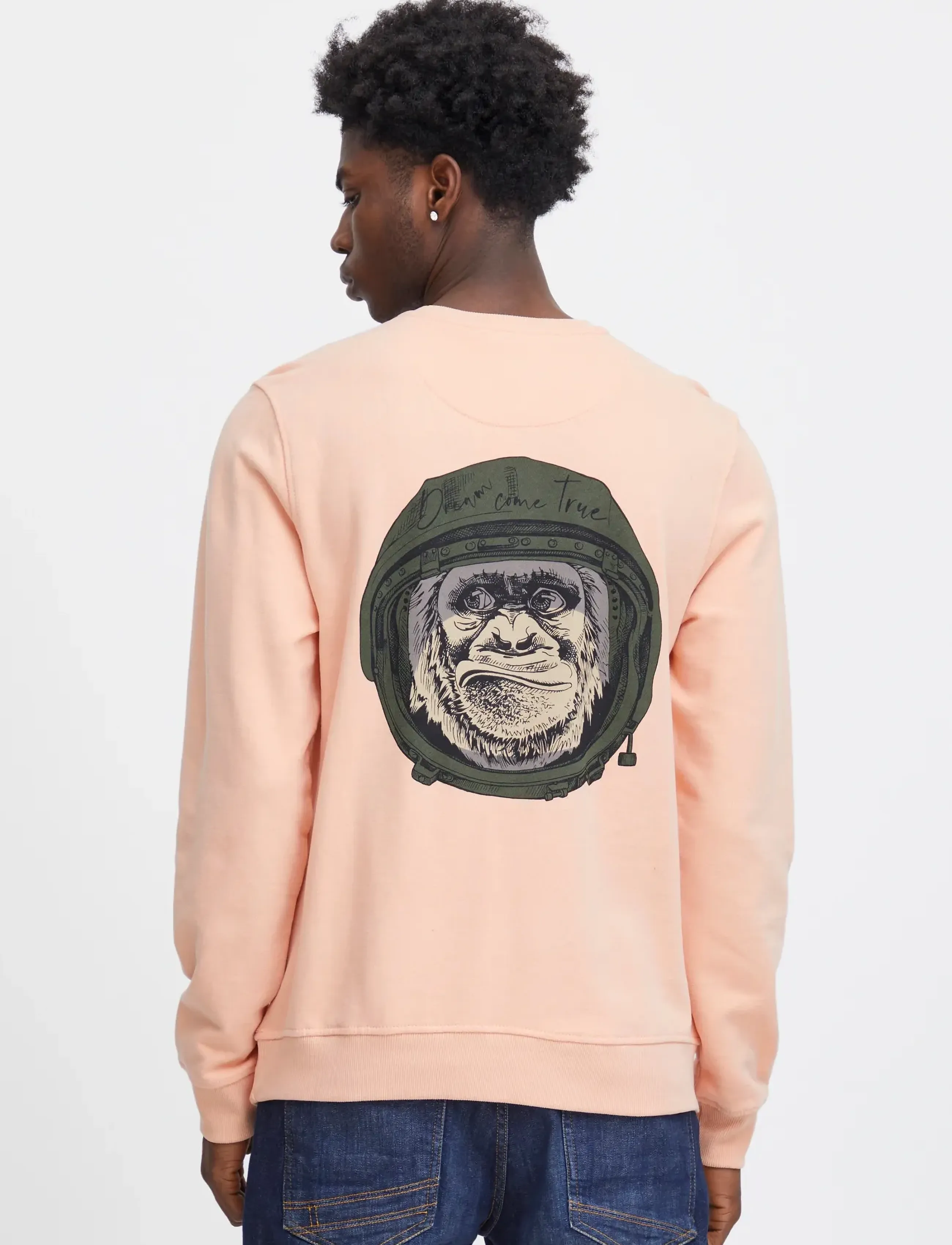 Blend - Sweatshirt - sweatshirts - almost apricot - 3