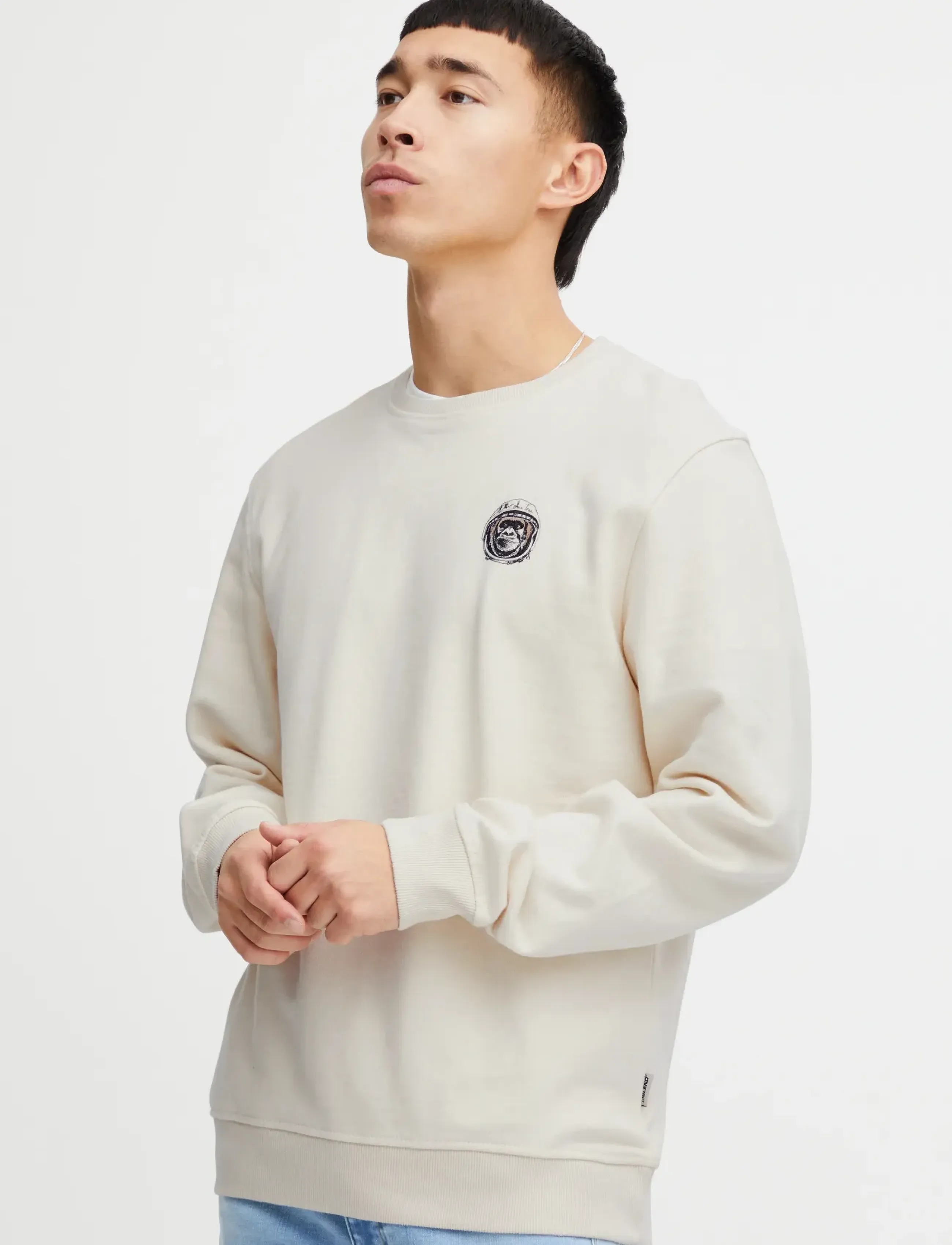 Blend - Sweatshirt - sweatshirts - cloud cream - 5