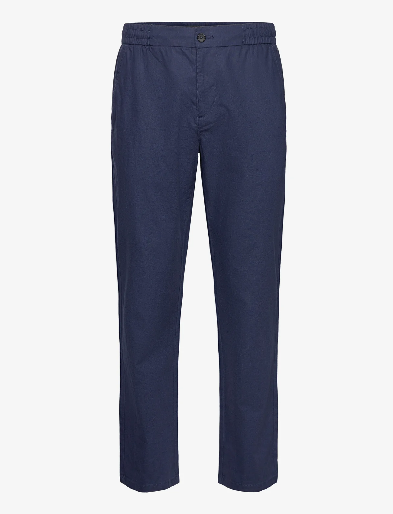 Blend - Pants - spodnie lniane - dress blues - 0