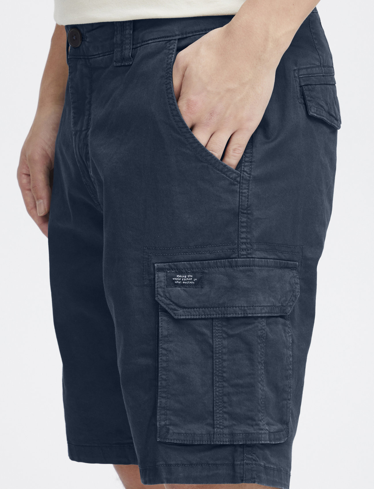 Blend - Shorts - dress blues - 5