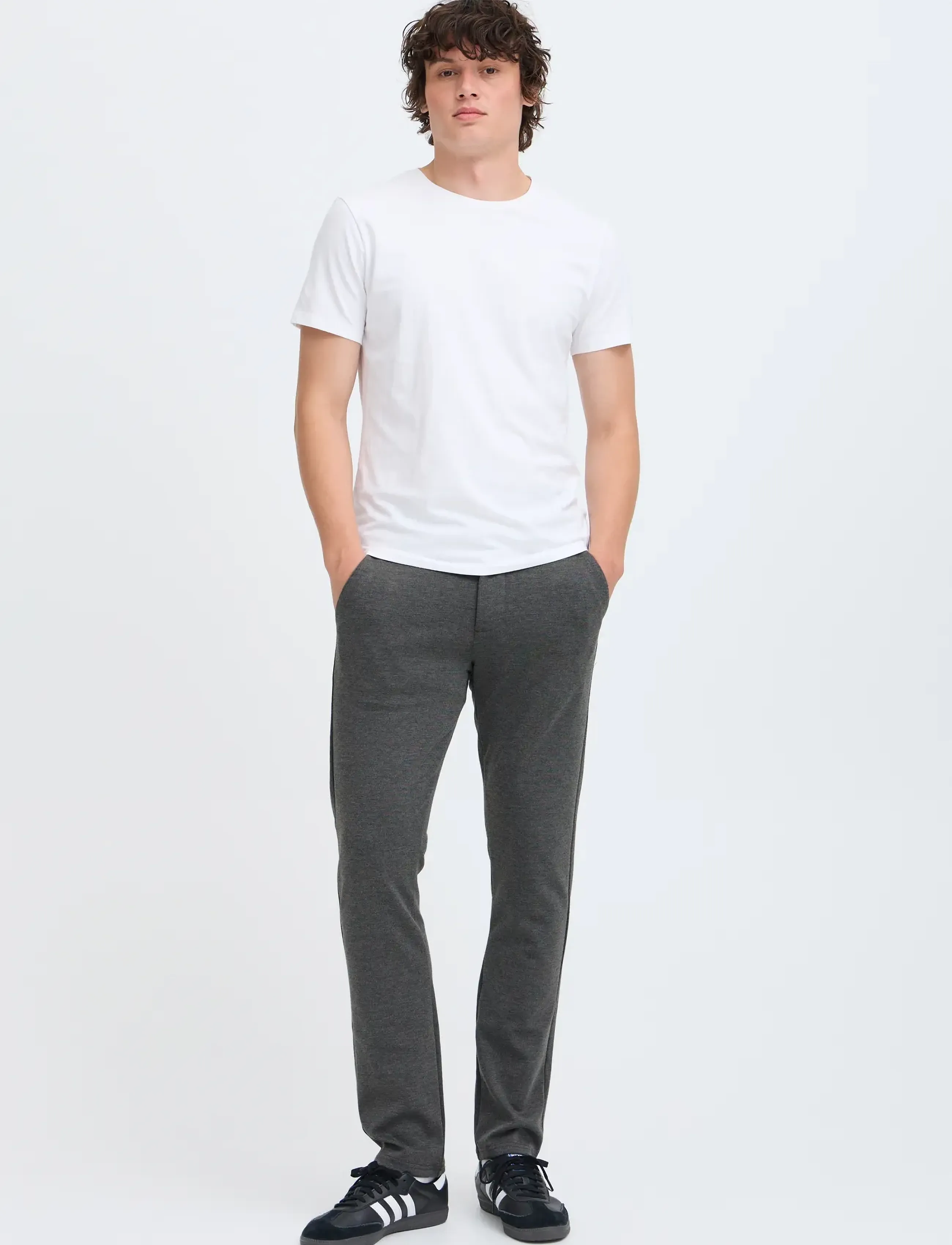 Blend BHLANGFORD PANTS - Angebote - CHARCOAL MIX / grey