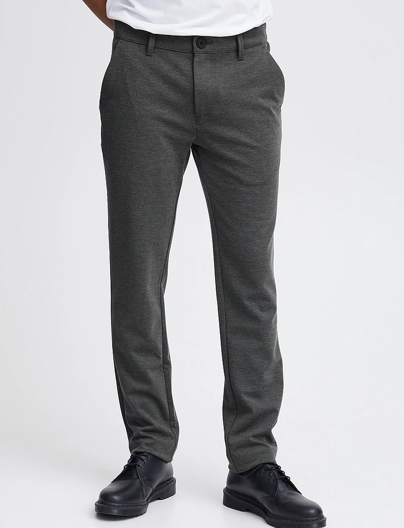 Blend - BHLANGFORD PANTS - chinos - charcoal mix - 4