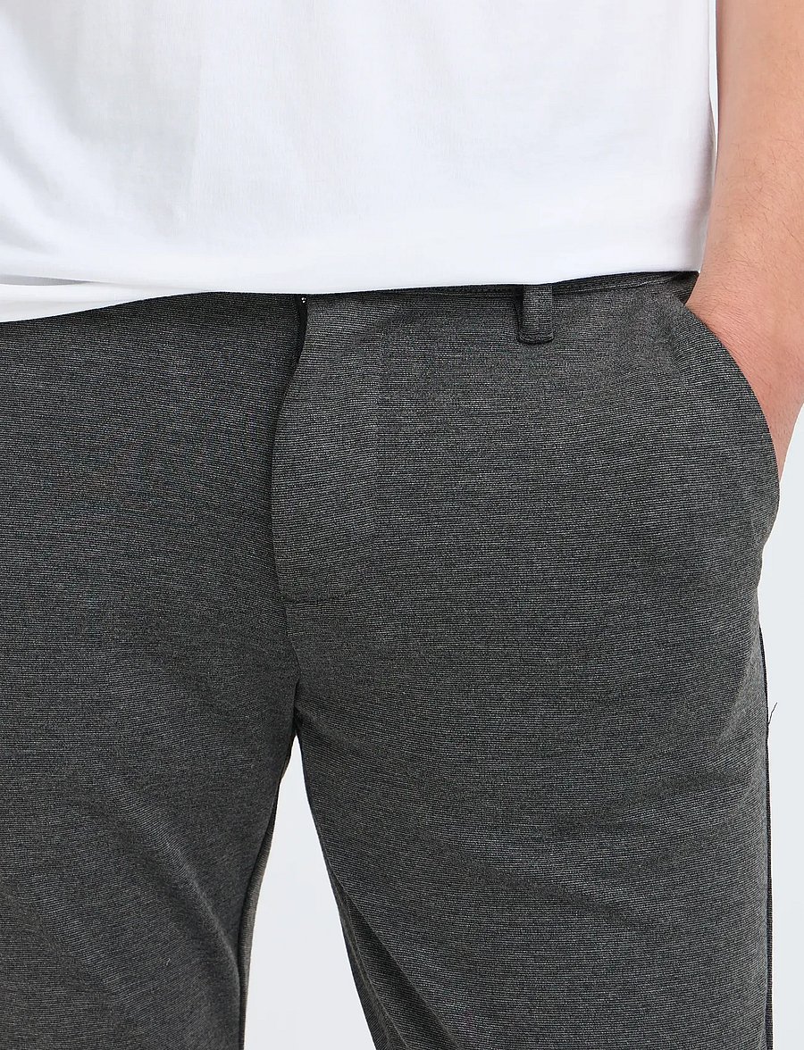 Blend - BHLANGFORD PANTS - chino-püksid - charcoal mix - 5