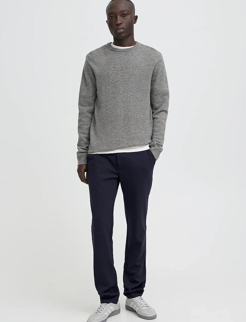 Blend - BHLANGFORD PANTS - chinos - dark navy - 0