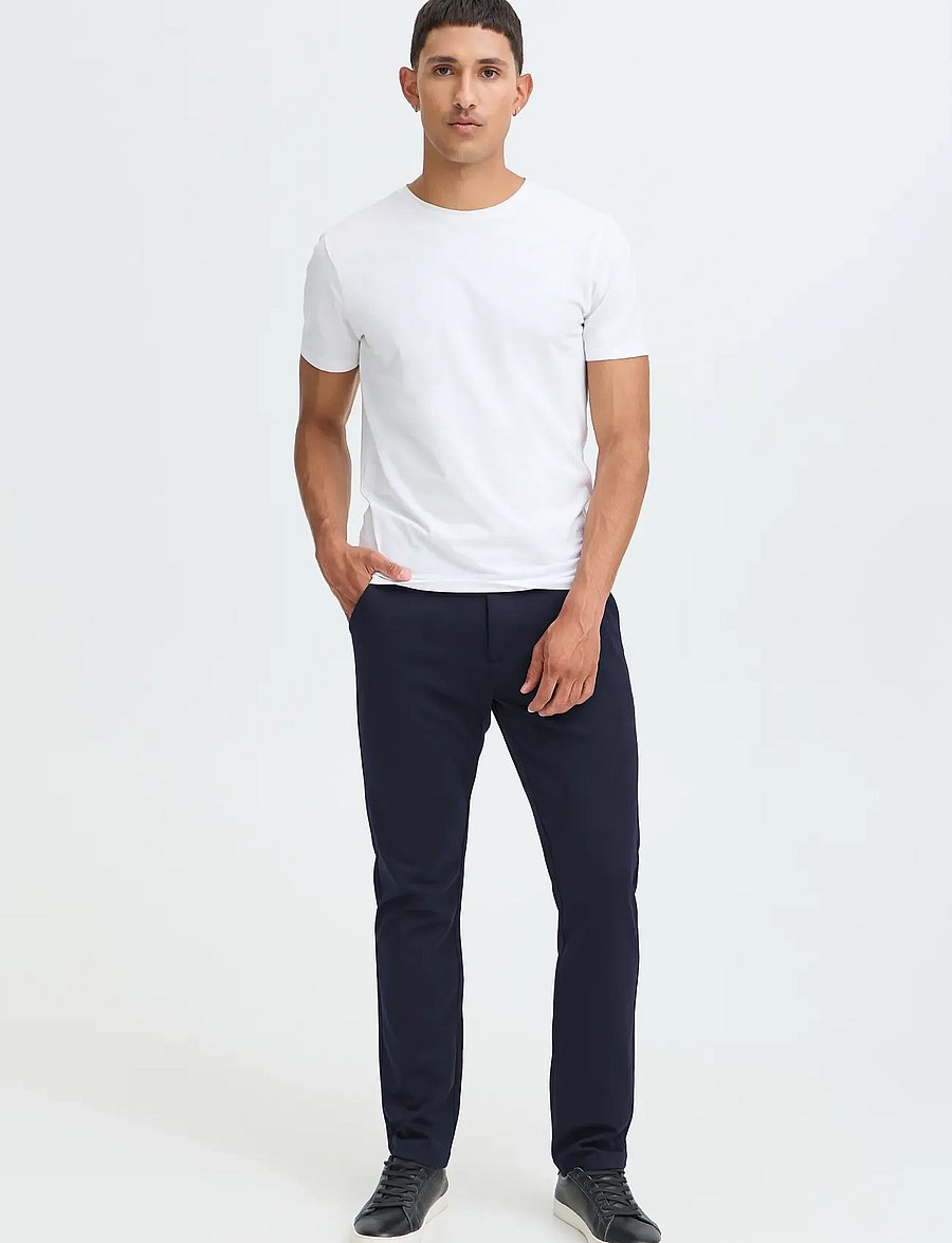 Blend - BHLANGFORD PANTS - chinos - dark navy - 0