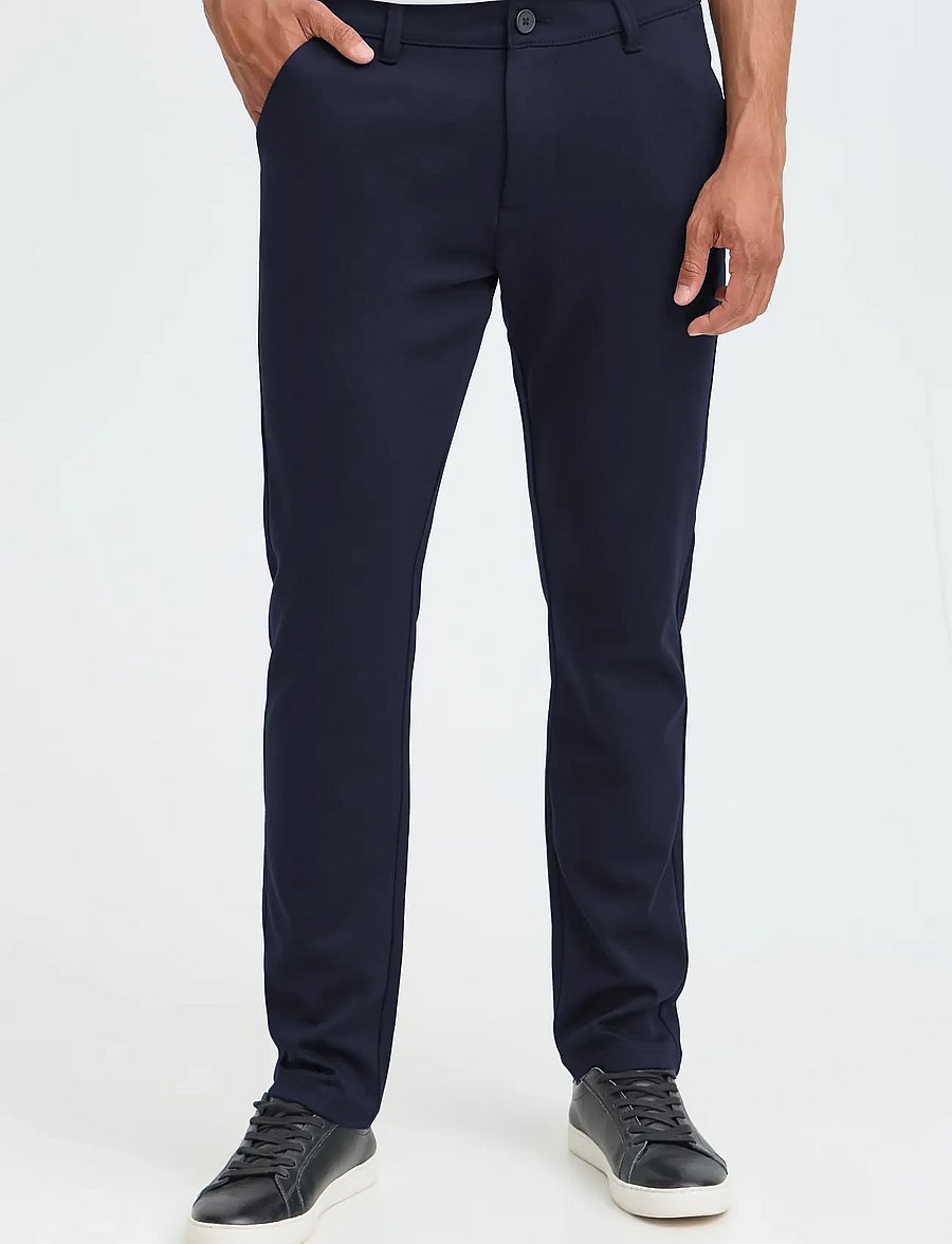 Blend - BHLANGFORD PANTS - chinos - dark navy - 5