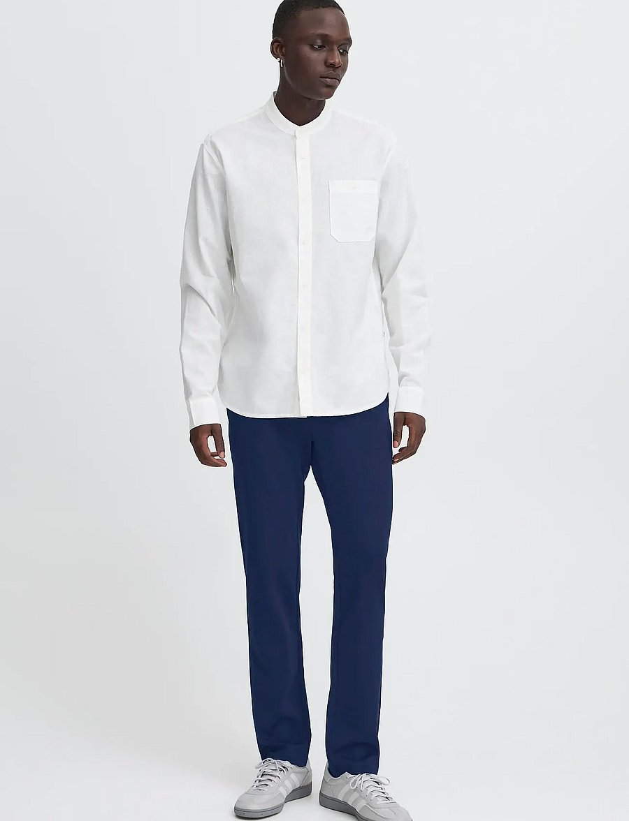 Blend - BHLANGFORD PANTS - chinos - medieval blue - 0
