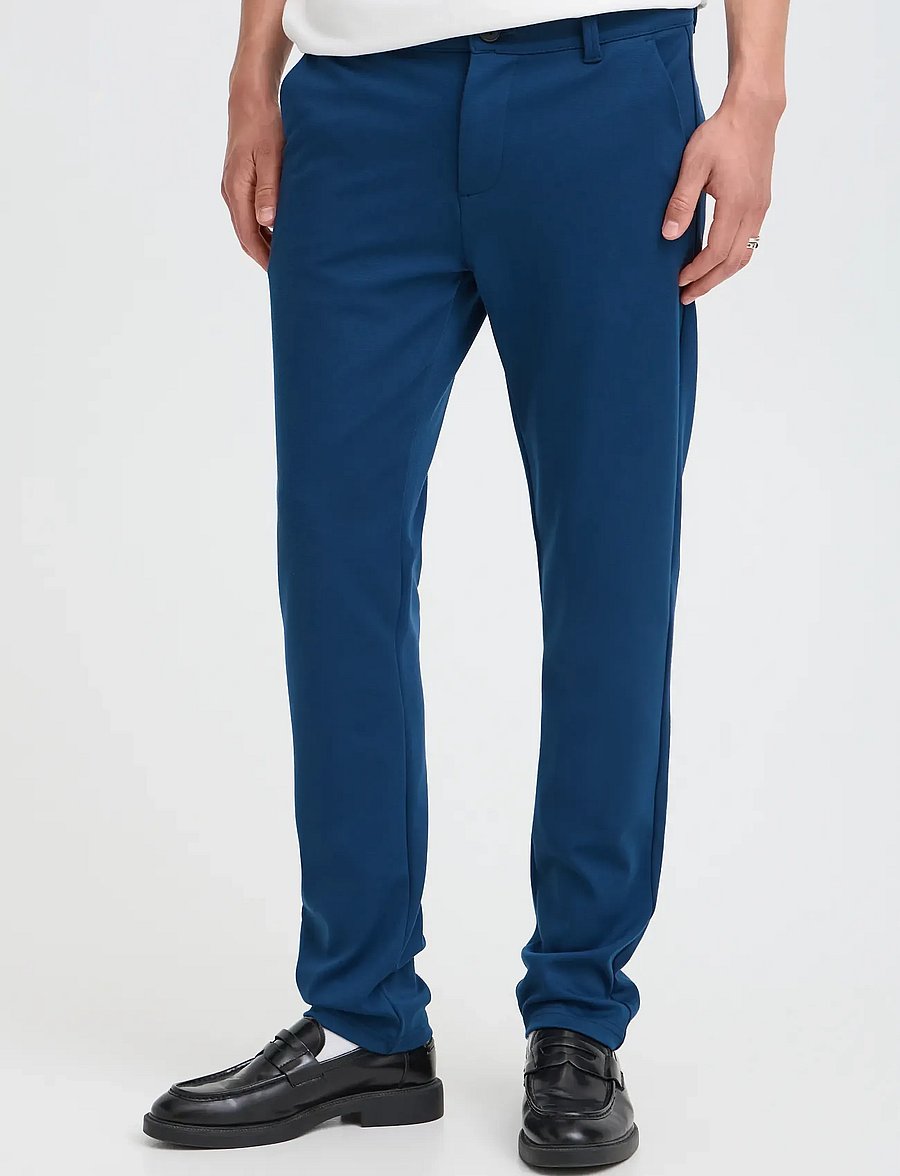 Blend - BHLANGFORD PANTS - chinos - medieval blue - 5