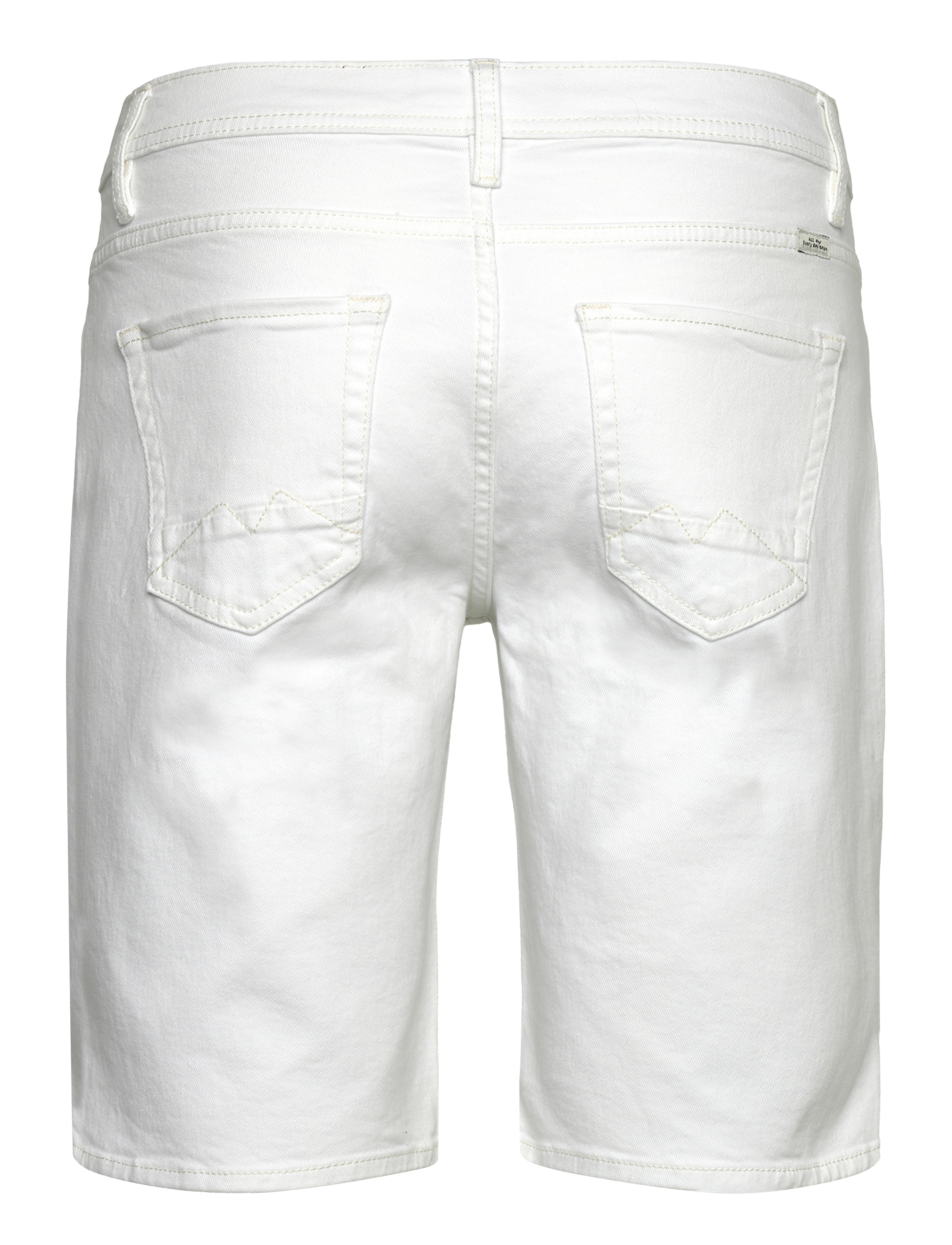 Blend - Denim shorts - denim white - 1