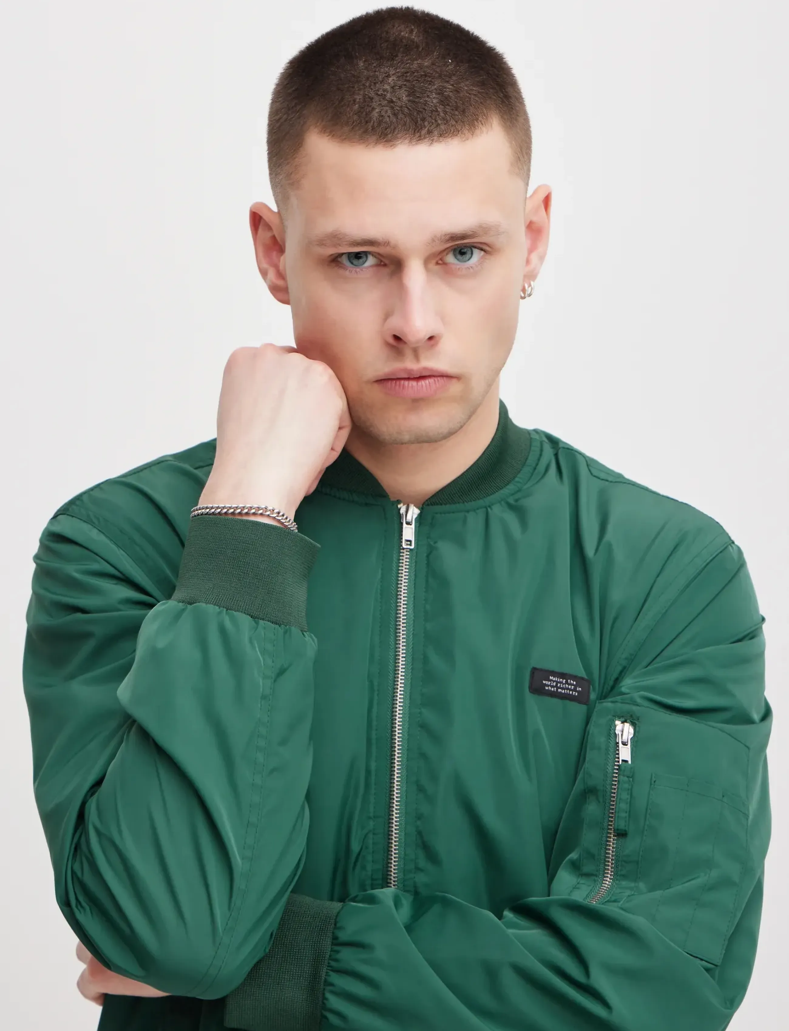 Blend - Jacket - frühlingsjacken - bistro green - 4