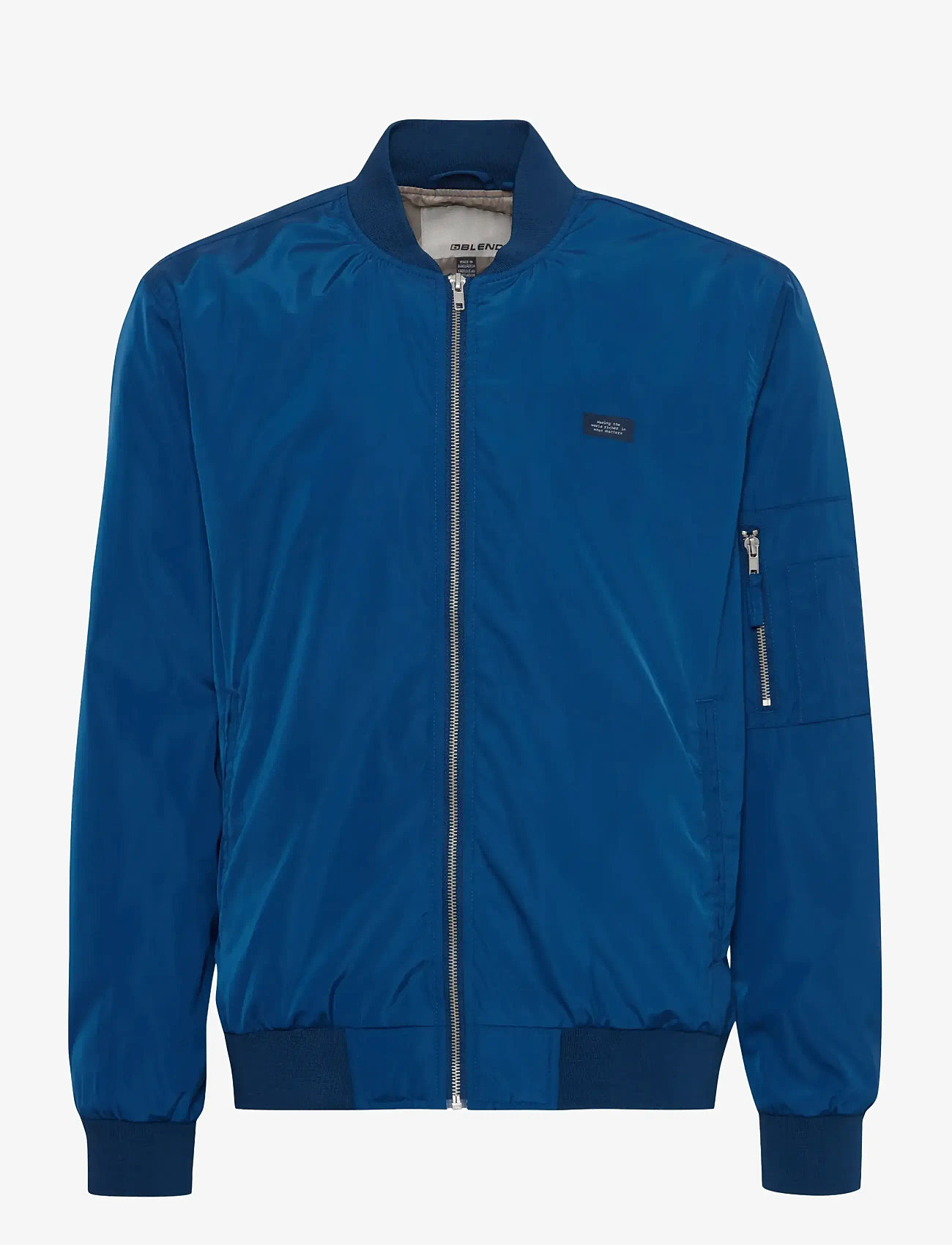 Blend - Jacket - ytterkläder - navy peony - 1