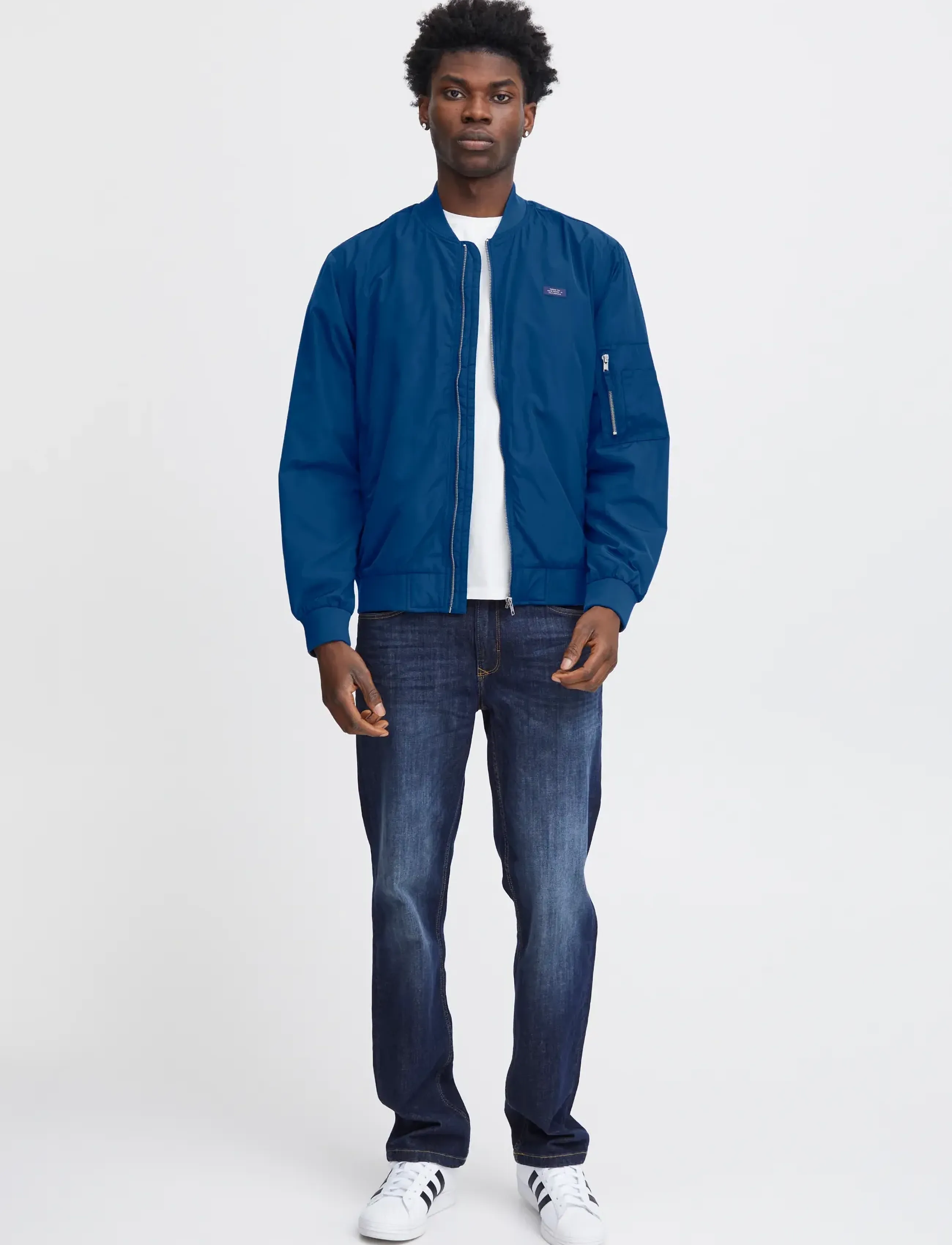 Blend Jacket, M, Jackets, Blau - Bomber Männerswear