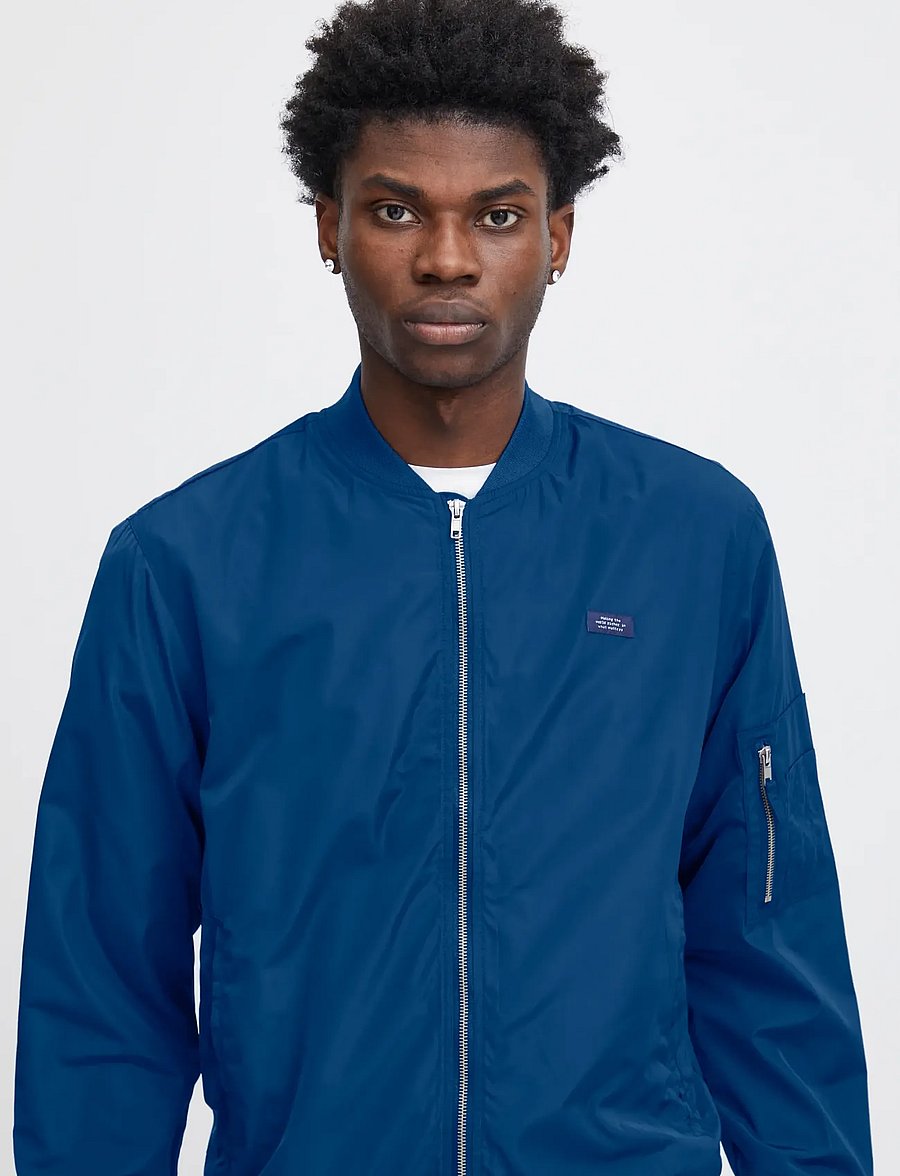 Blend - Jacket - bomberjakker - navy peony - 4