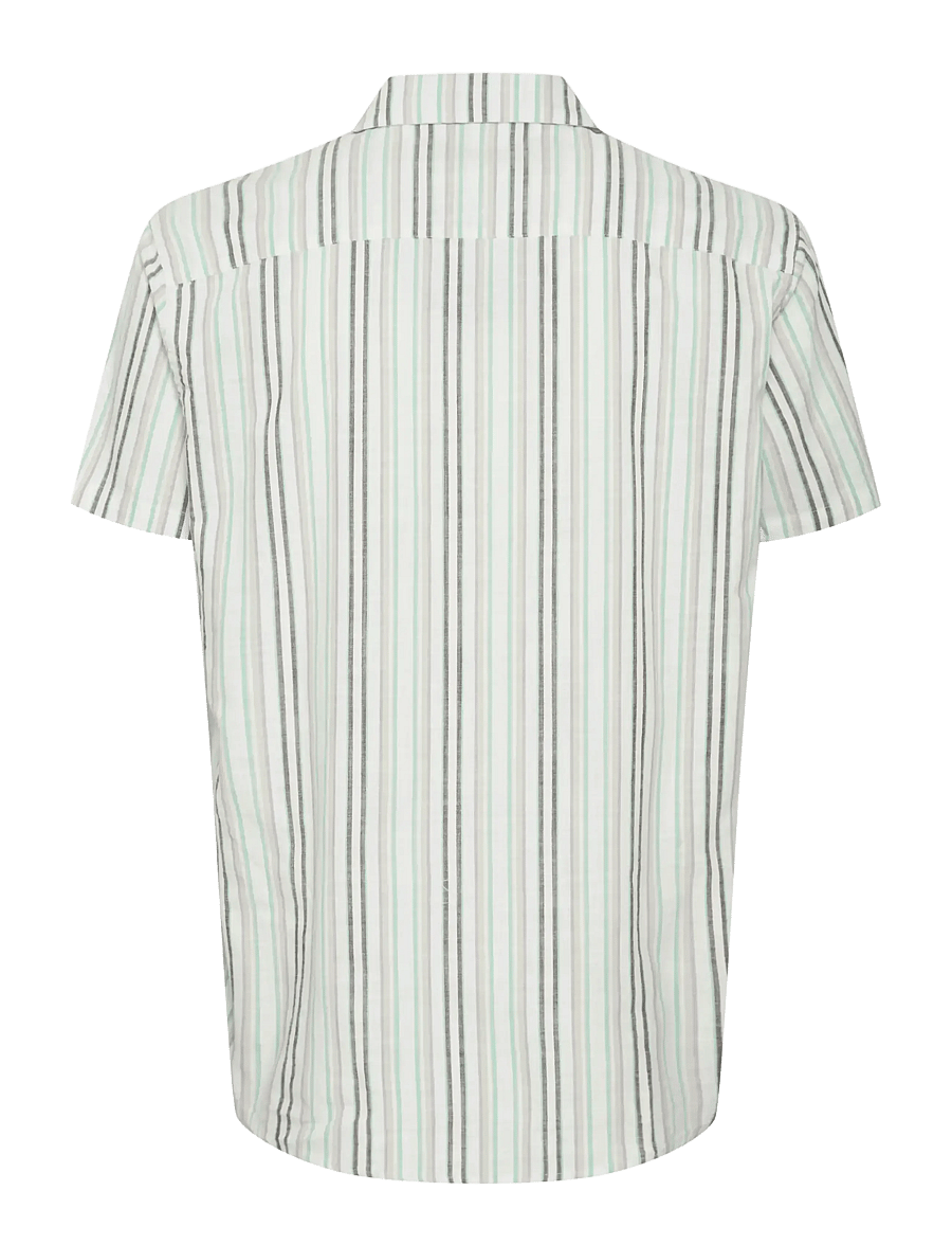 Blend - Shirt - stribede skjorter - snow white - 2
