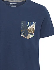 Blend - Tee - kortærmede t-shirts - dress blues - 2