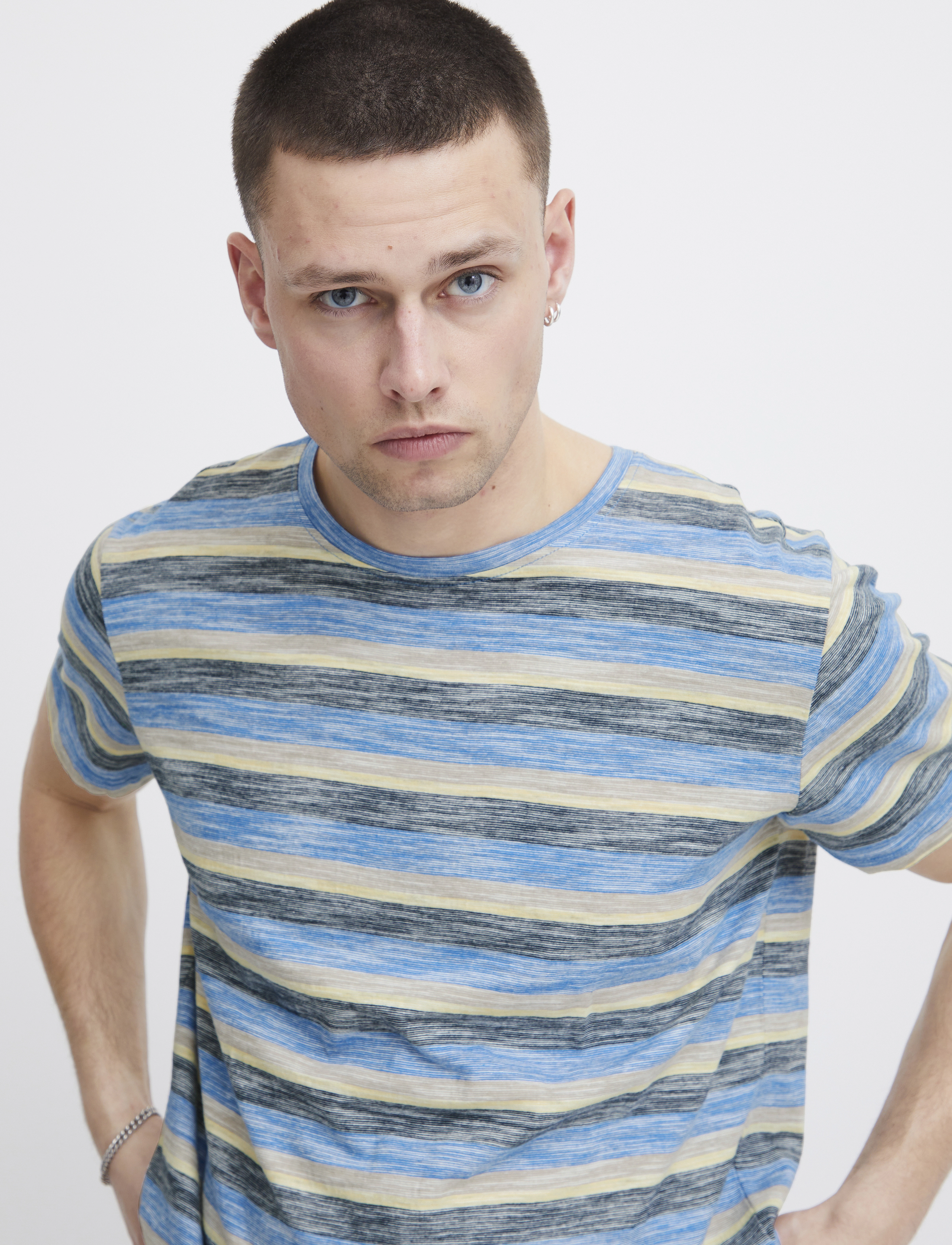 Blend - Tee - cashmere blue - 3