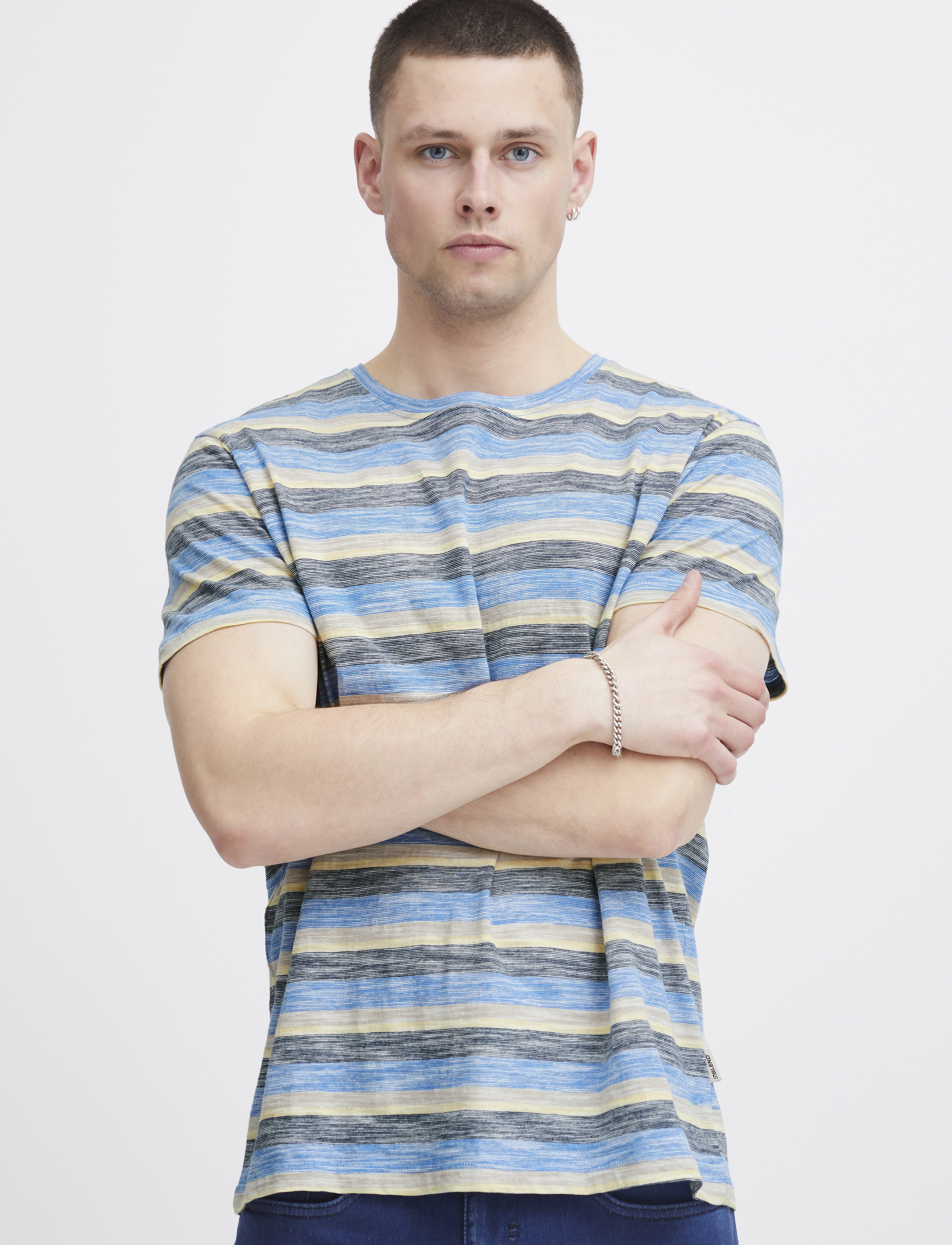 Blend - Tee - cashmere blue - 4