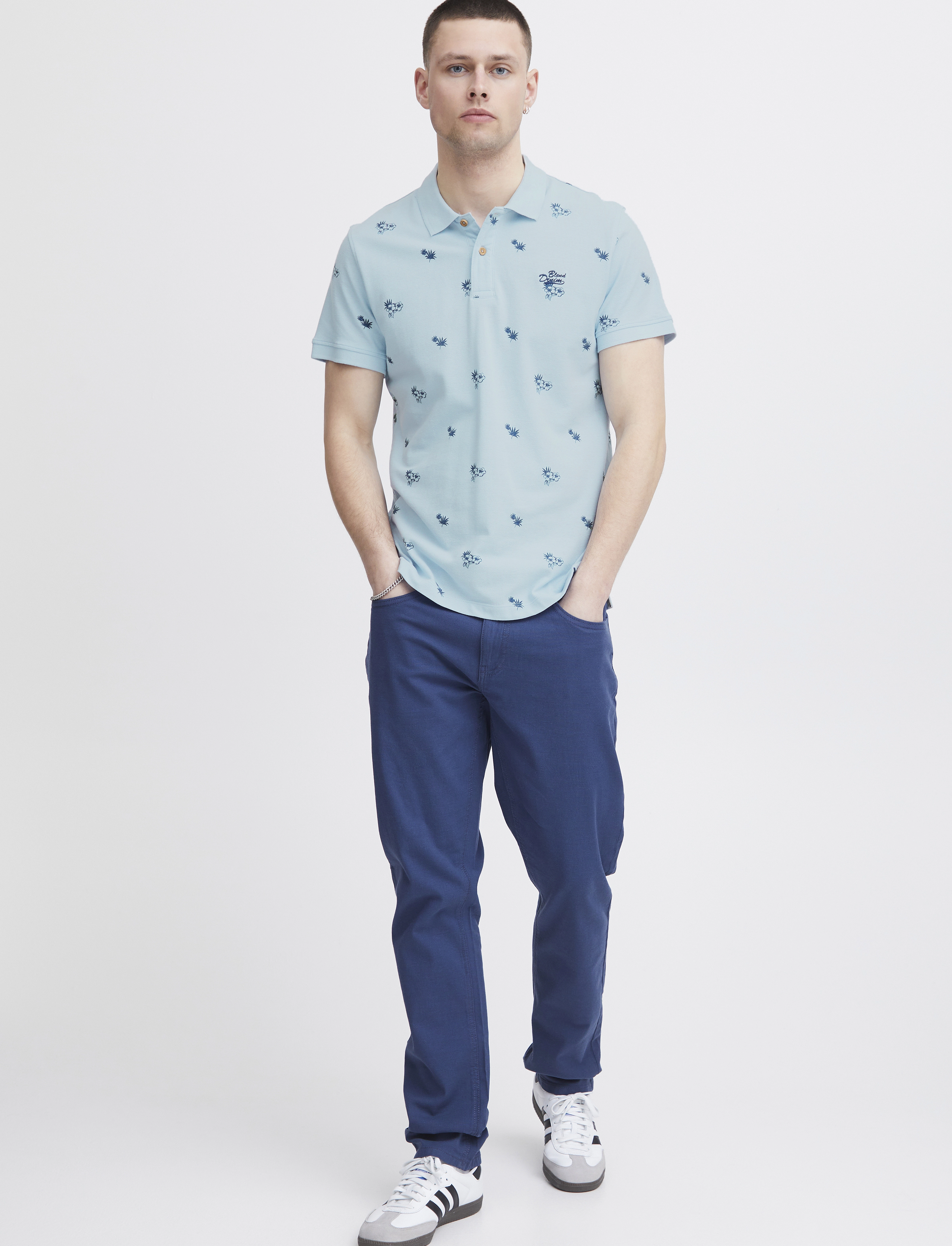 Blend - Polo - cashmere blue - 2
