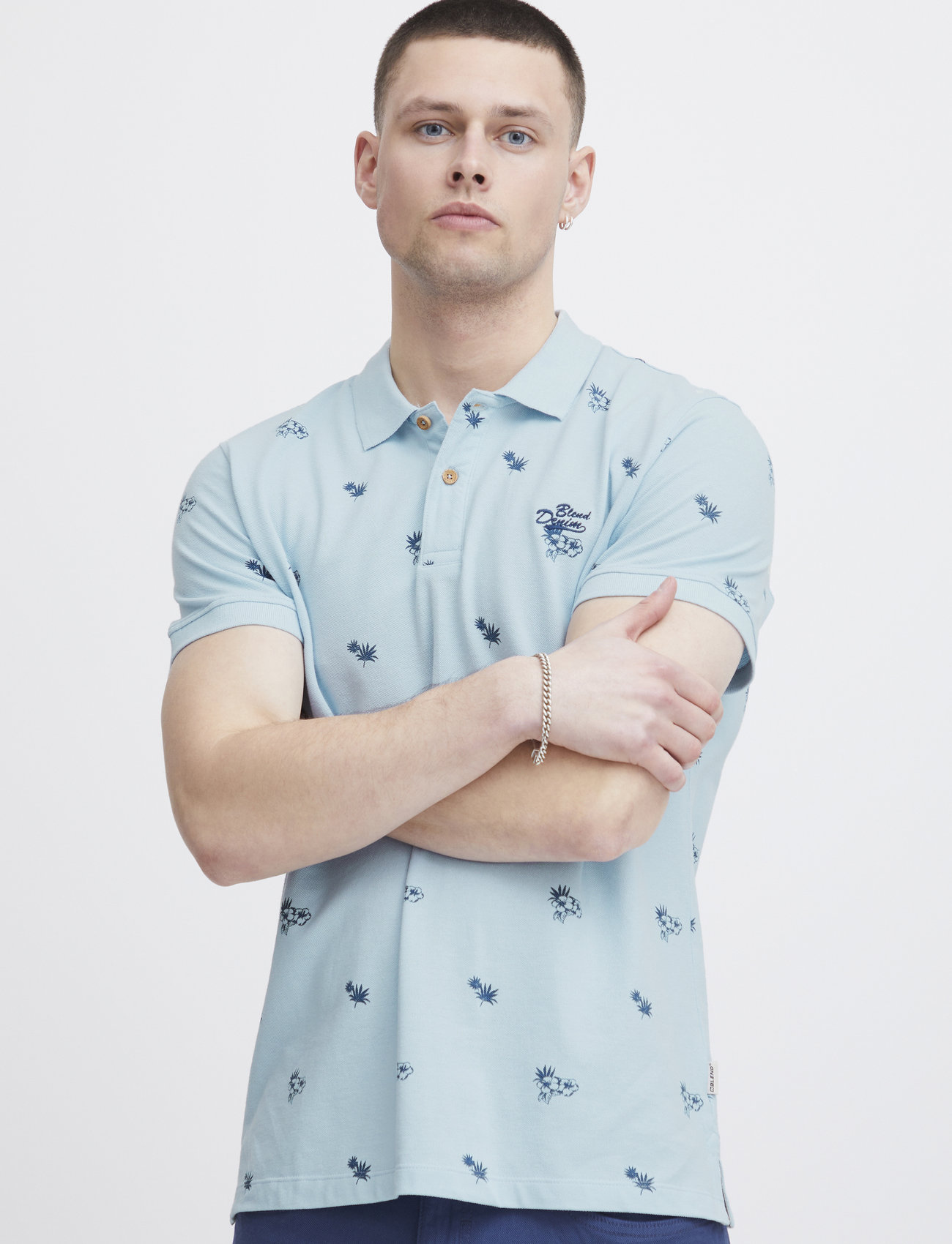 Blend - Polo - cashmere blue - 4