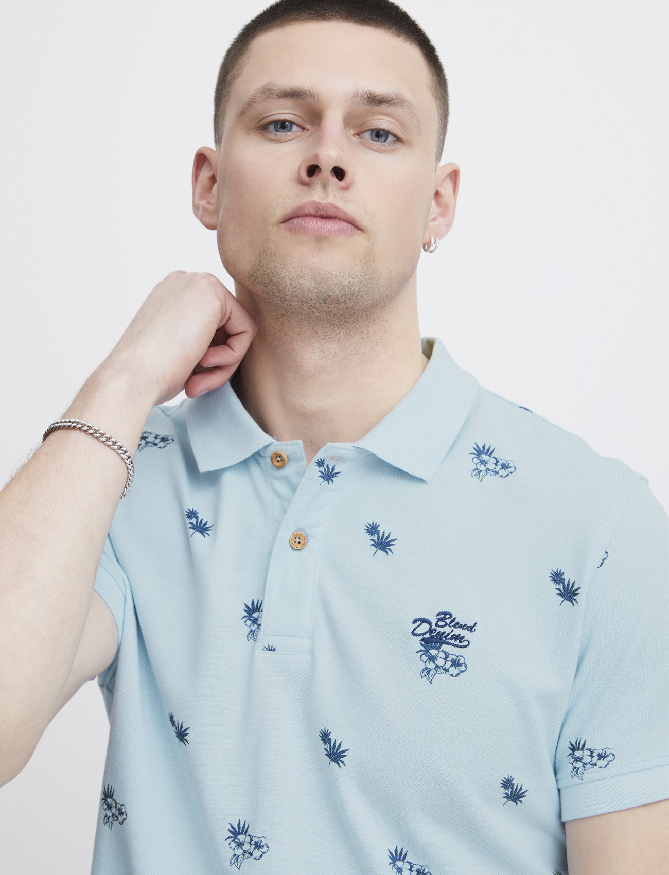 Blend - Polo - cashmere blue - 5