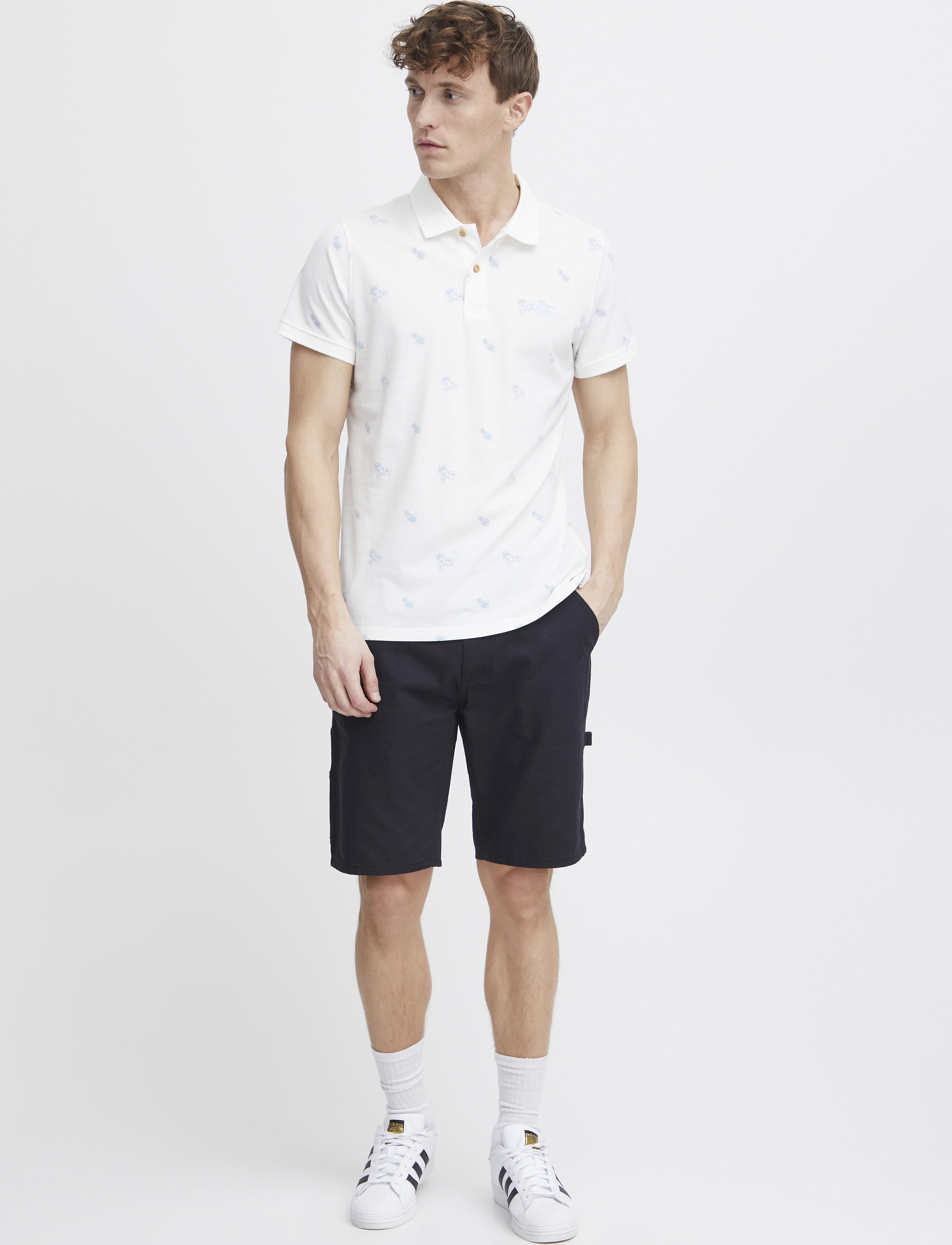Blend - Polo - snow white - 2