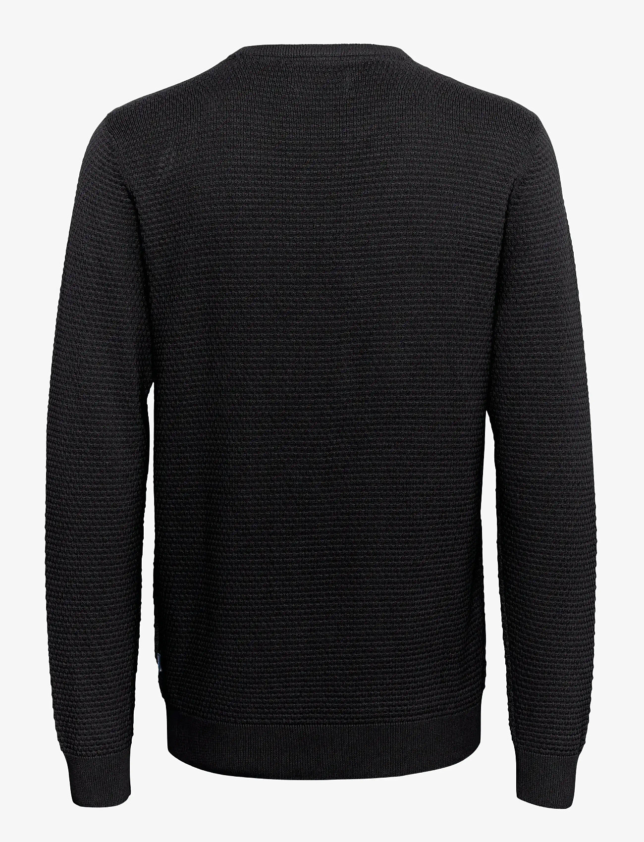 Blend - BHREDHILL CREW NECK KNIT NOOS - Ümmarguse kaelusega kudumid - black - 2