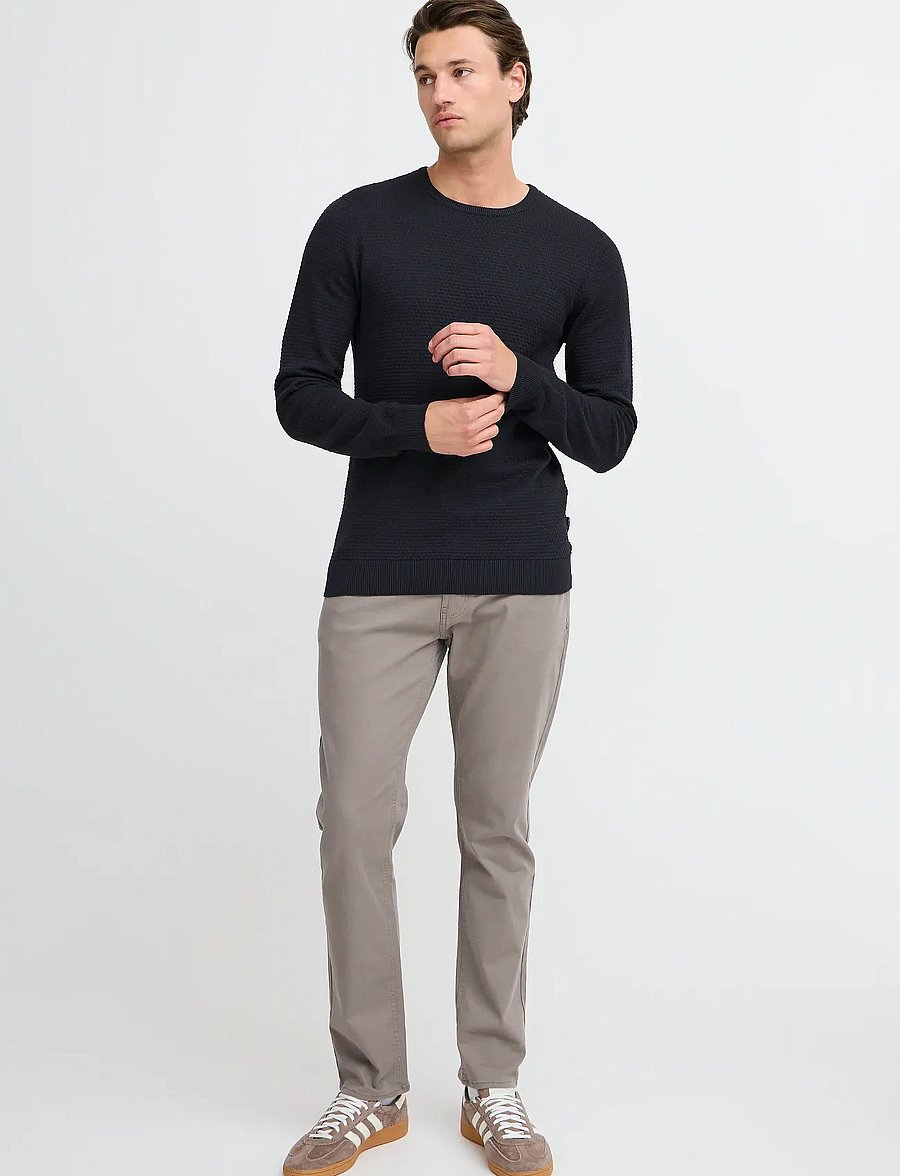 Blend - BHREDHILL CREWNECK - rundhals - black - 0