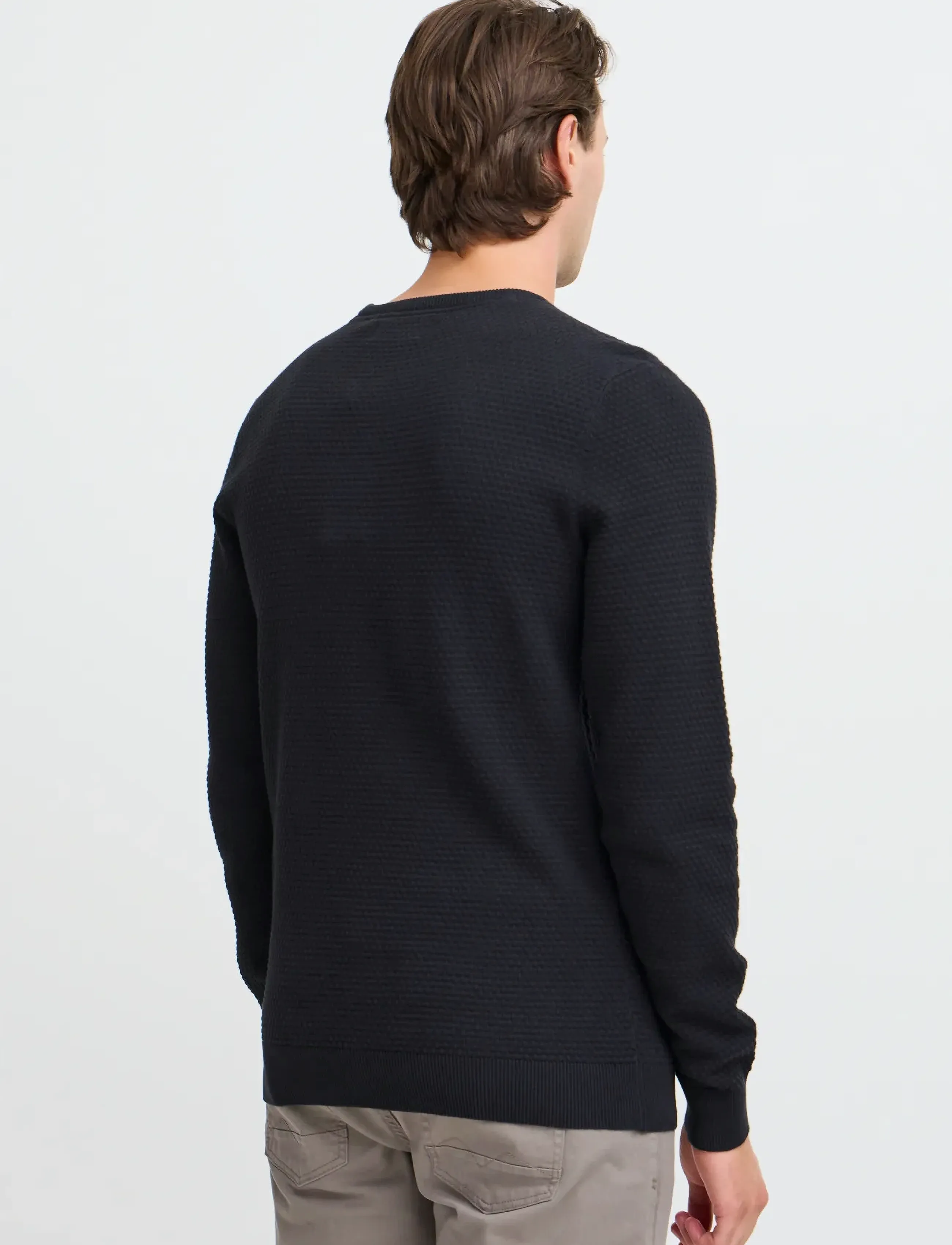 Blend - BHREDHILL CREWNECK - strik - black - 4