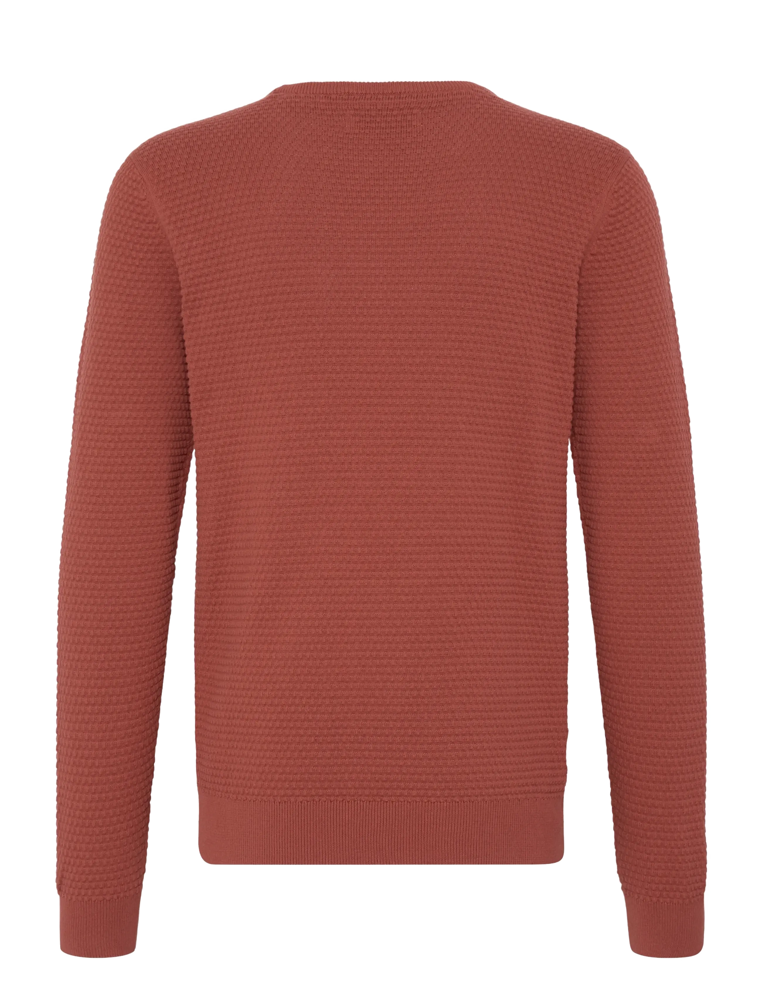 Blend - BHREDHILL CREWNECK - rundhalsad - cinnabar - 2
