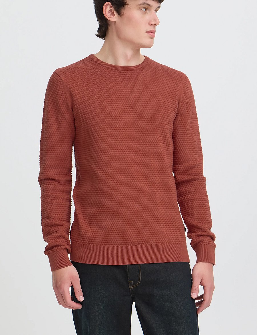 Blend - BHREDHILL CREWNECK - rundhals - cinnabar - 5