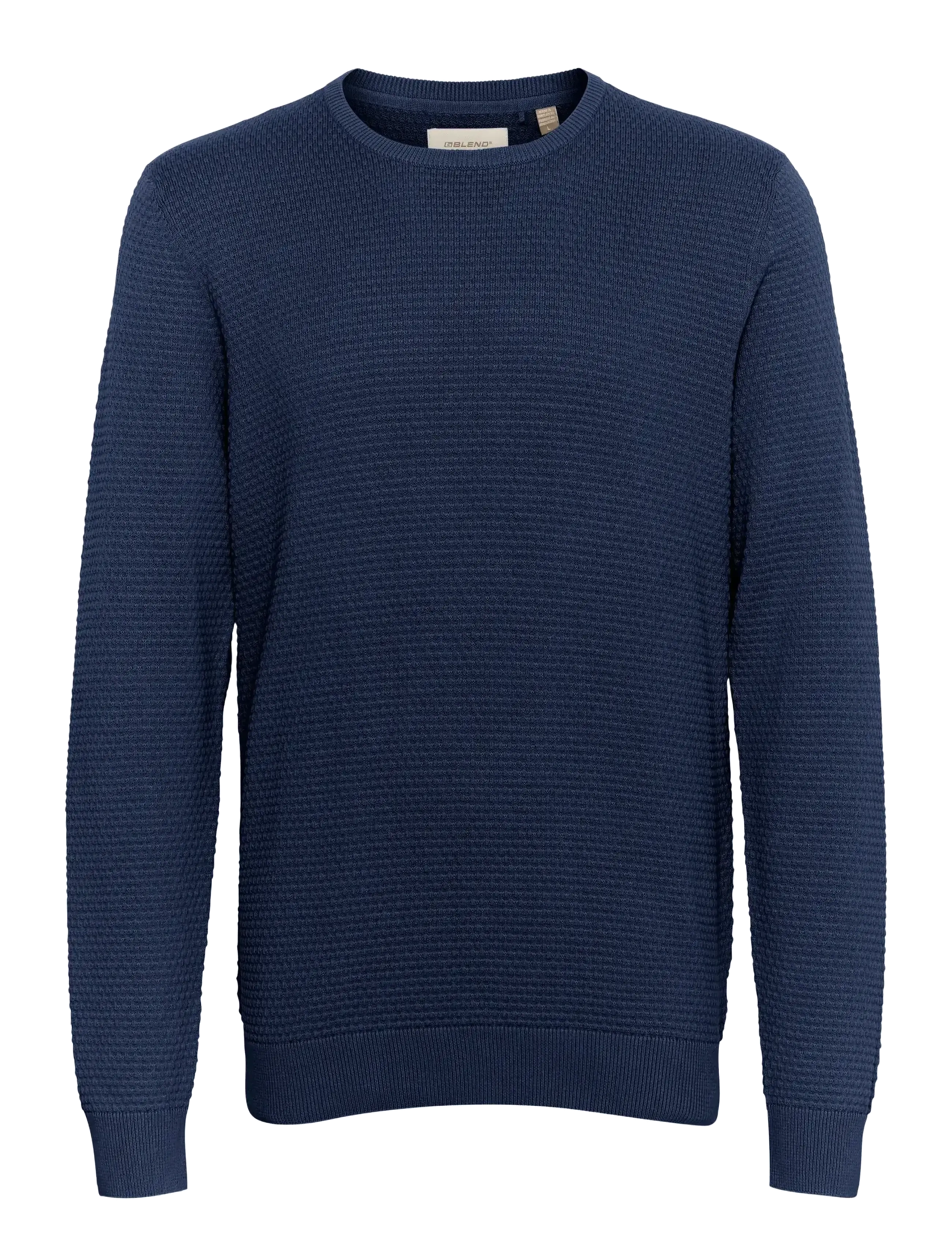 Blend BHREDHILL CREWNECK - Stickat - DRESS BLUES / navy