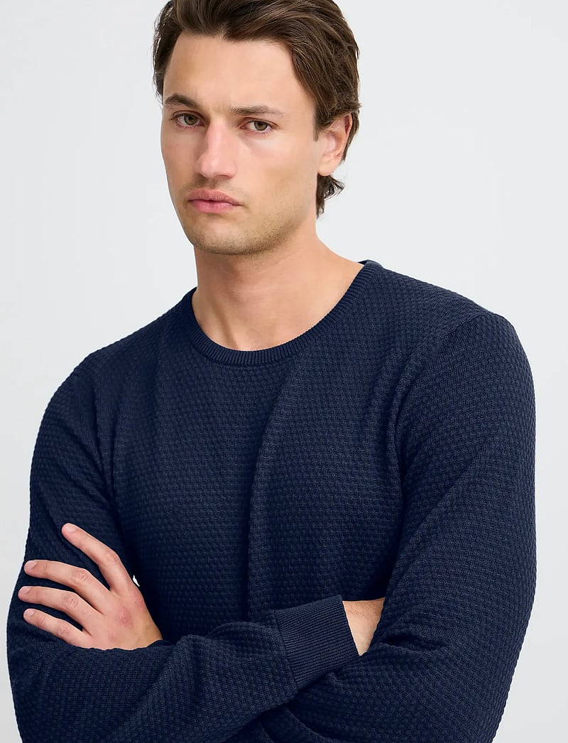 Blend - BHREDHILL CREWNECK - rundhalsad - dress blues - 5