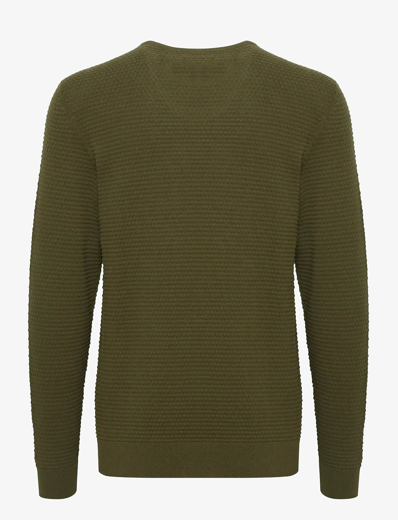 Blend - BHREDHILL CREWNECK - Ümmarguse kaelusega kudumid - forest night - 2