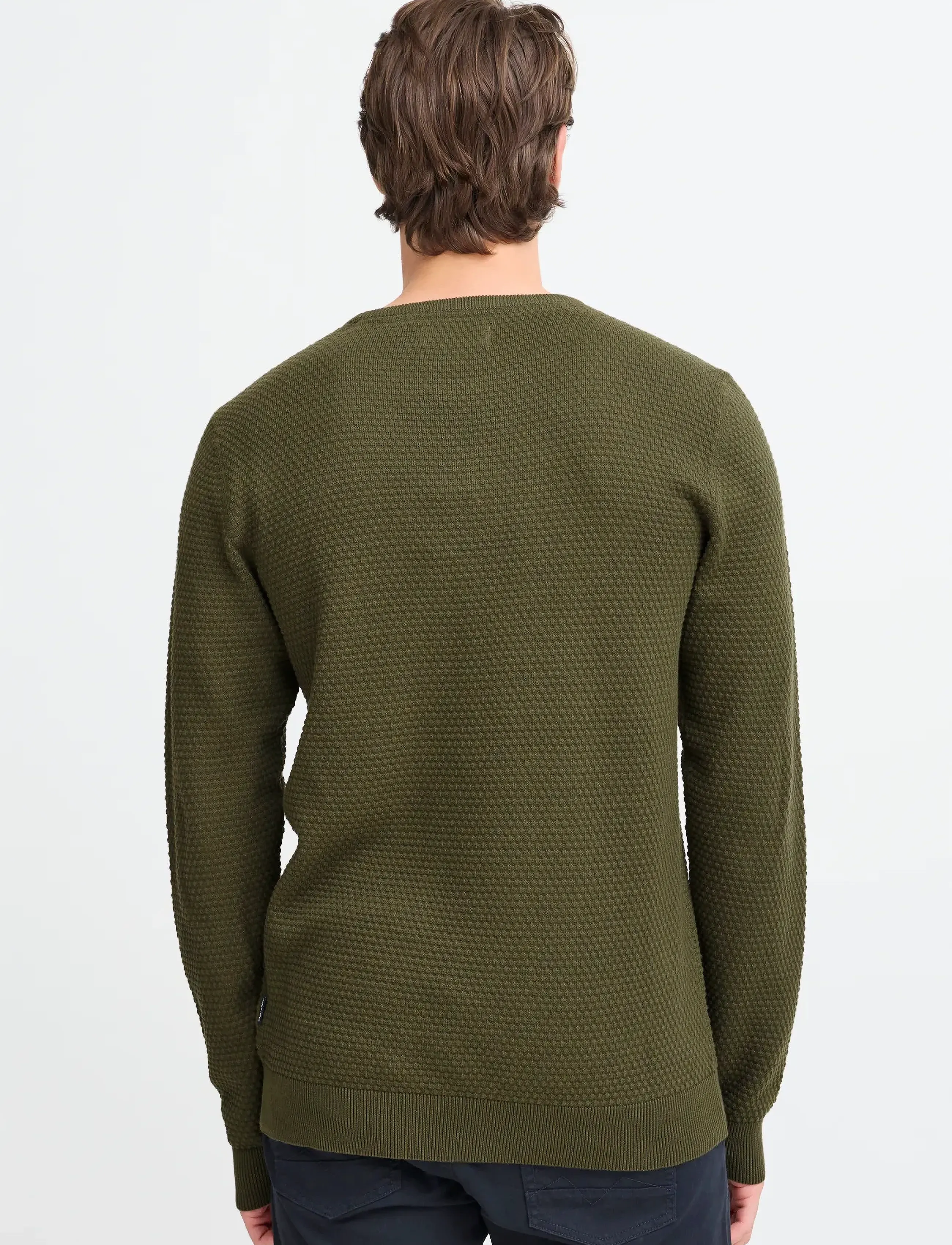 Blend - BHREDHILL CREWNECK - rund hals - forest night - 4