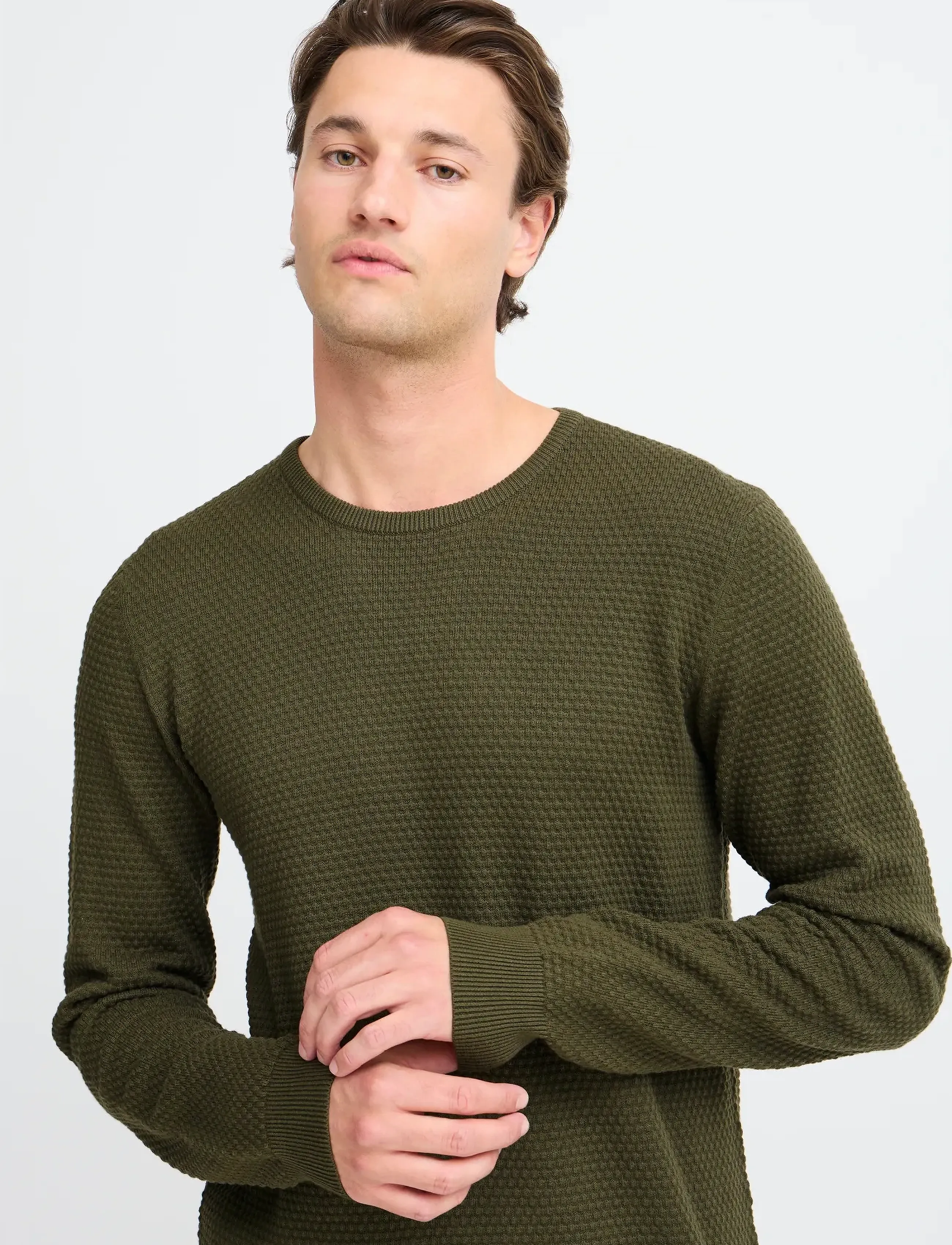 Blend - BHREDHILL CREWNECK - rund hals - forest night - 5