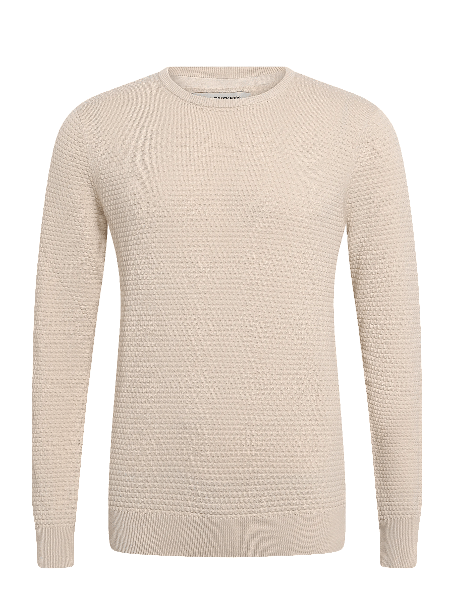 Blend - BHREDHILL CREWNECK - rundhalsad - oyster gray - 0