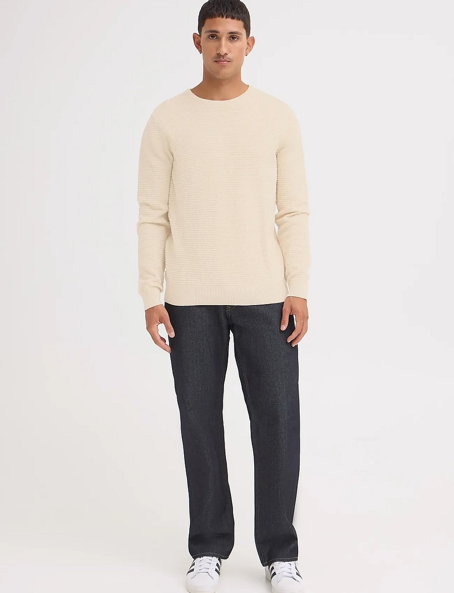 Blend - BHREDHILL CREWNECK - Ümara kaelusega - oyster gray - 0