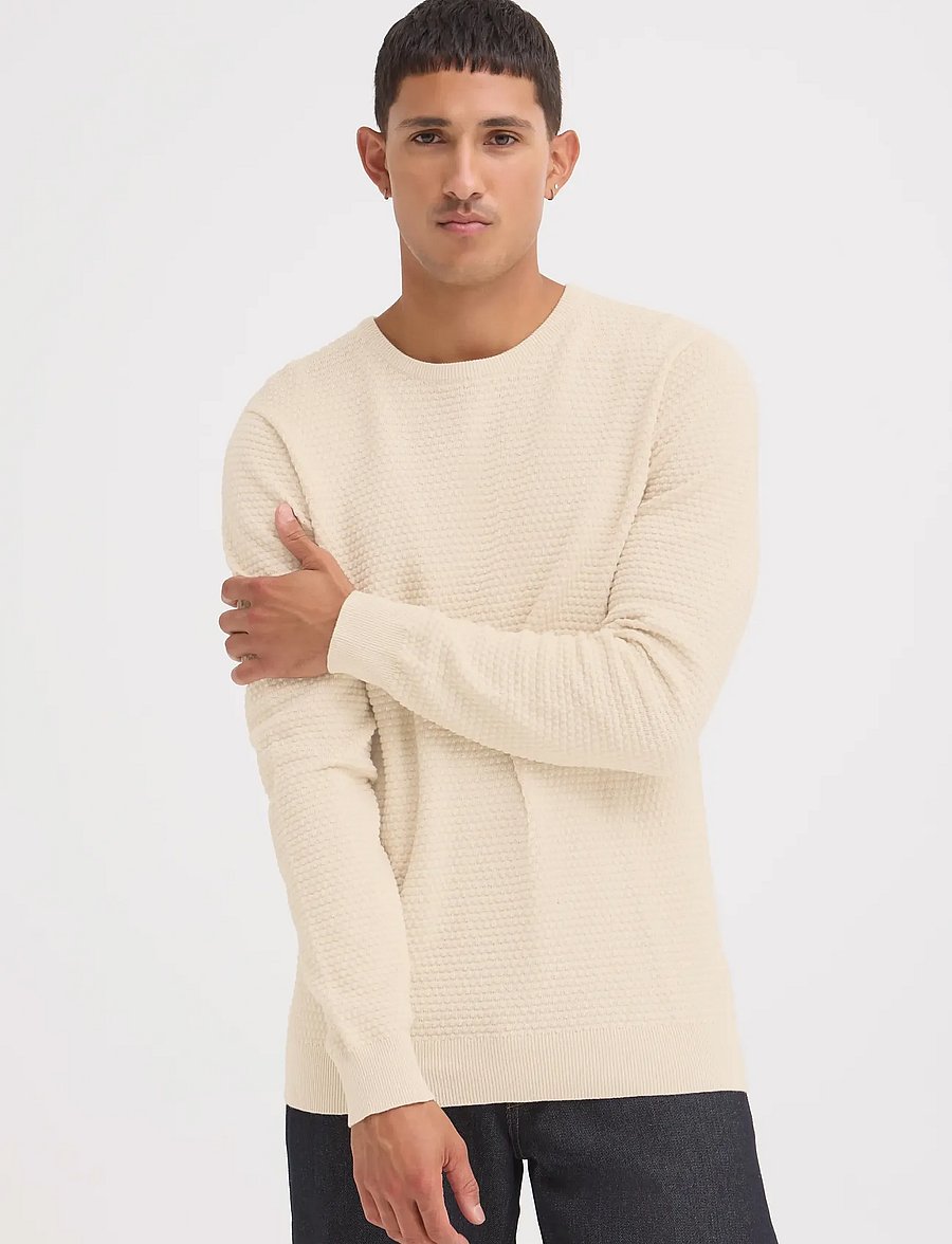 Blend - BHREDHILL CREWNECK - Ümara kaelusega - oyster gray - 5