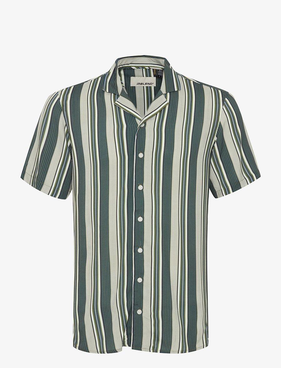 Blend - Shirt - short-sleeved shirts - beech - 1