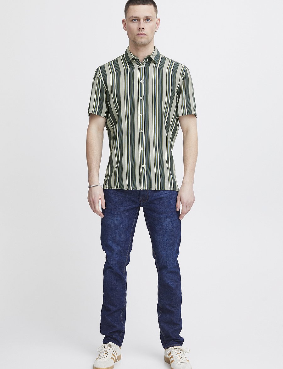 Blend - Shirt - short-sleeved shirts - beech - 0