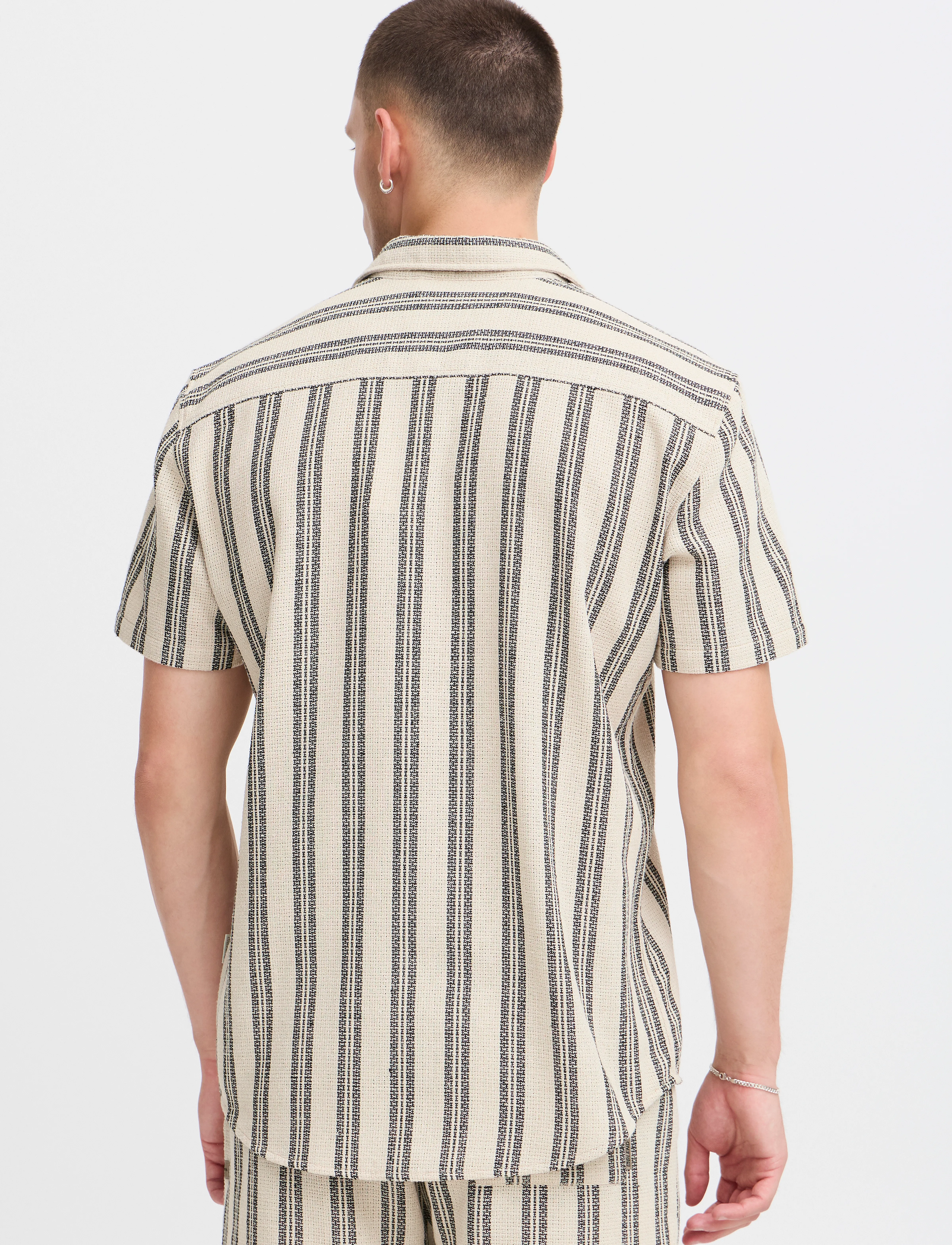 Blend - BHANDI Shirt - prjónaðir pólóbolir - bleached sand - 3