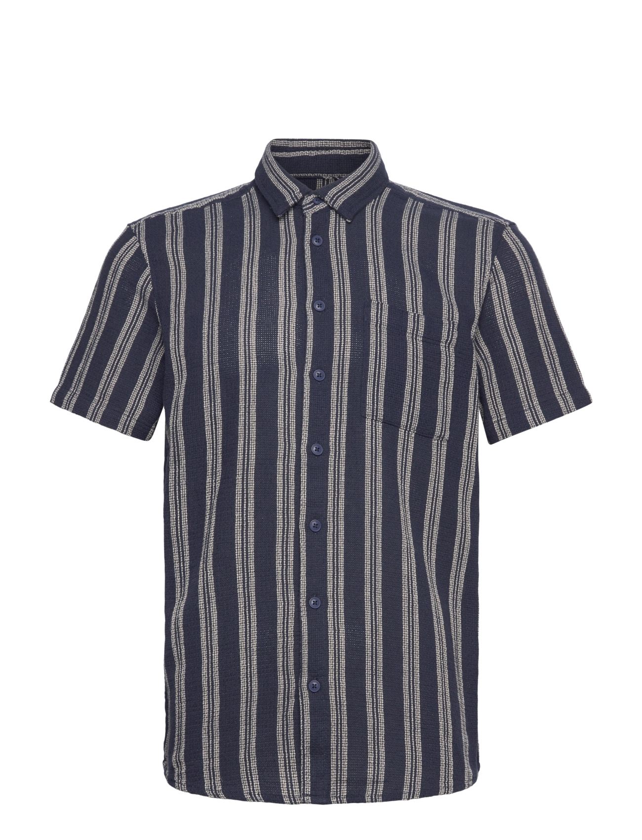 BLEND Bhandi Shirt Navy - L - Herren