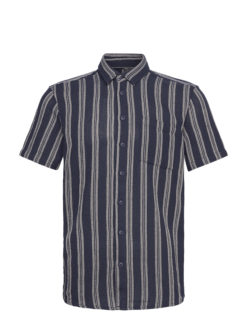 Blend - BHANDI Shirt - stickade pikéer - dress blues - 1