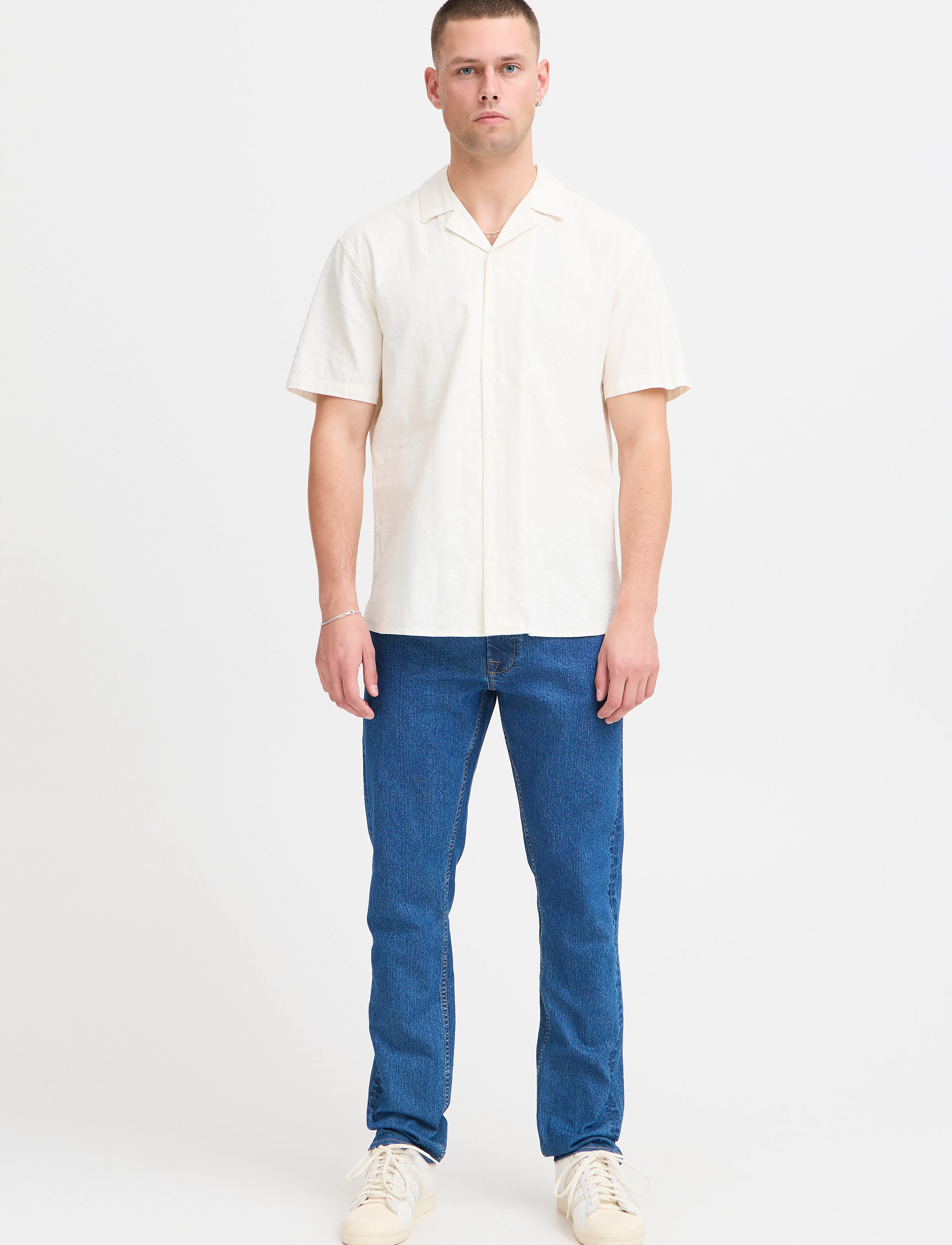 Blend BHANTE Shirt - Kollektioner - SNOW WHITE / white