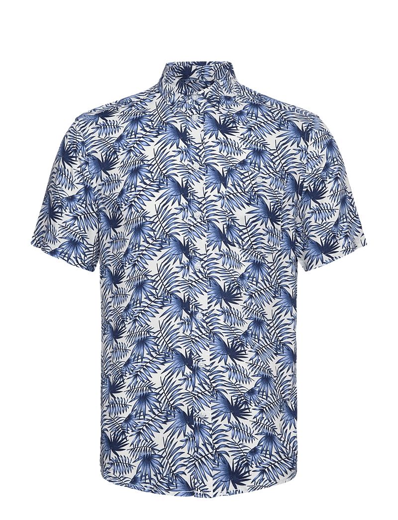 Blend - BHADIM Shirt - kurzarmhemden - dress blues - 1