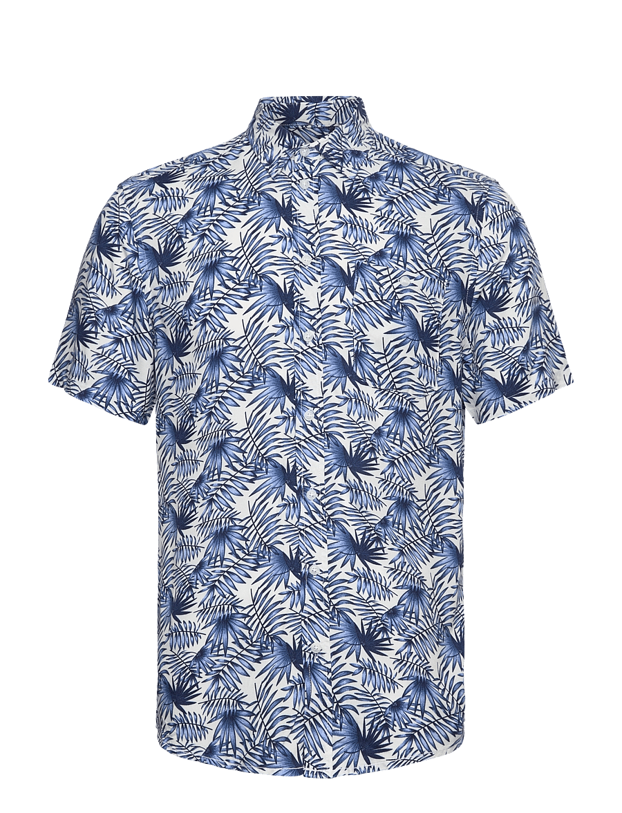 Blend - BHADIM Shirt - kurzarmhemden - dress blues - 1