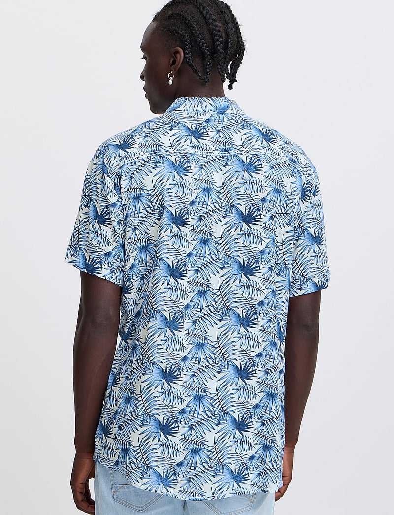 Blend - BHADIM Shirt - kurzarmhemden - dress blues - 3